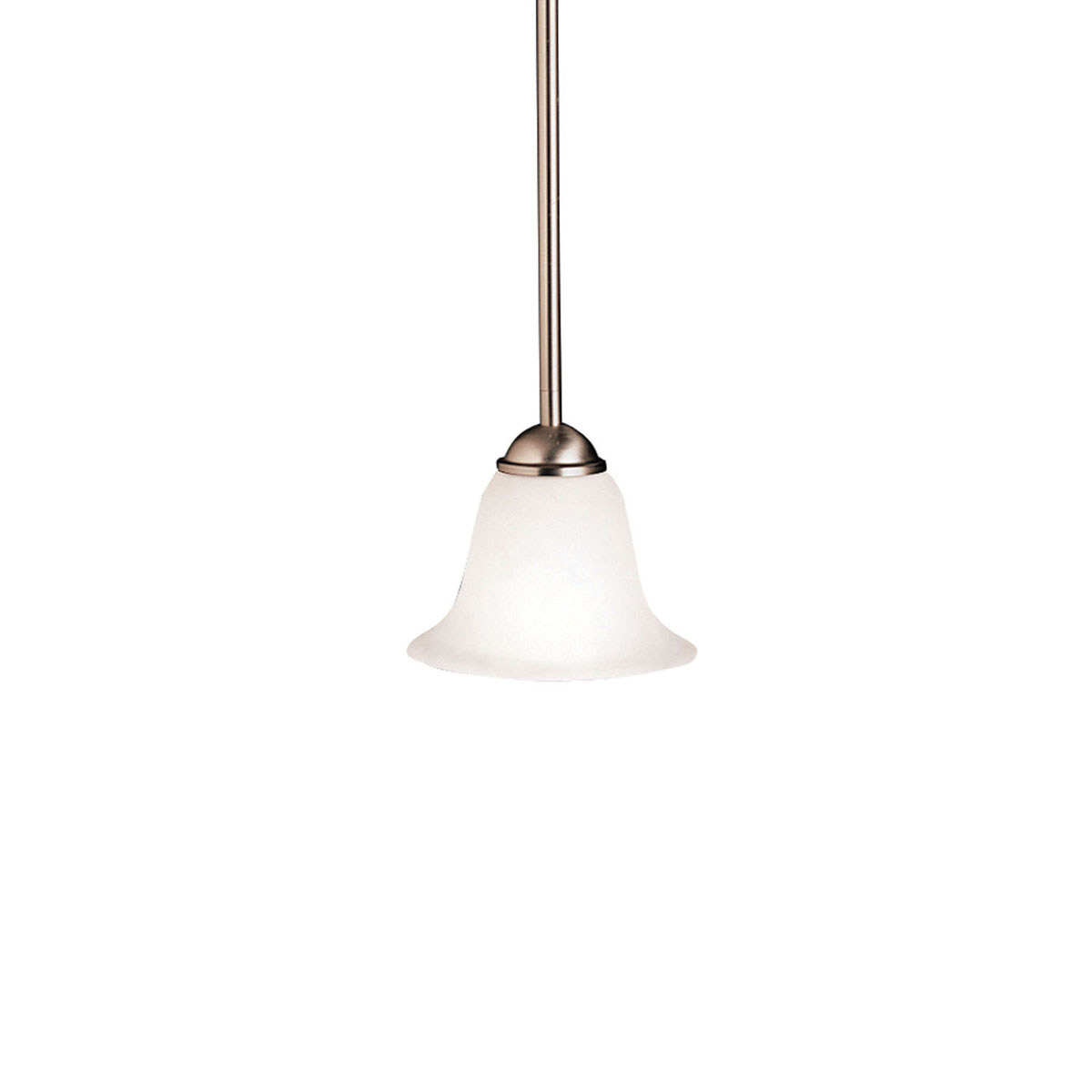 Dover 1 Light 6.25 inch Brushed Nickel Mini Pendant Ceiling Light