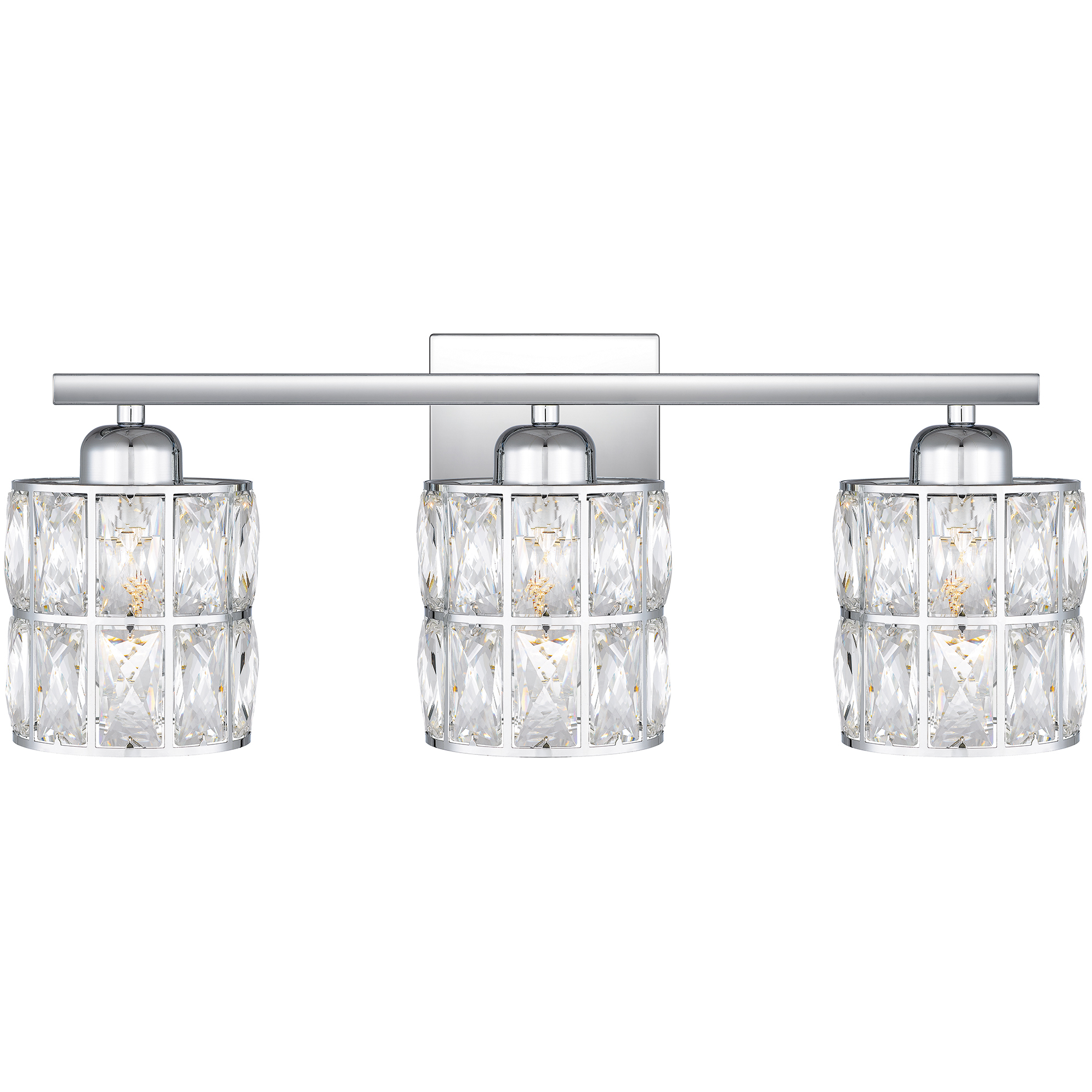 Gibson 3 Light 21 inch Polished Chrome Bath Light Wall Light