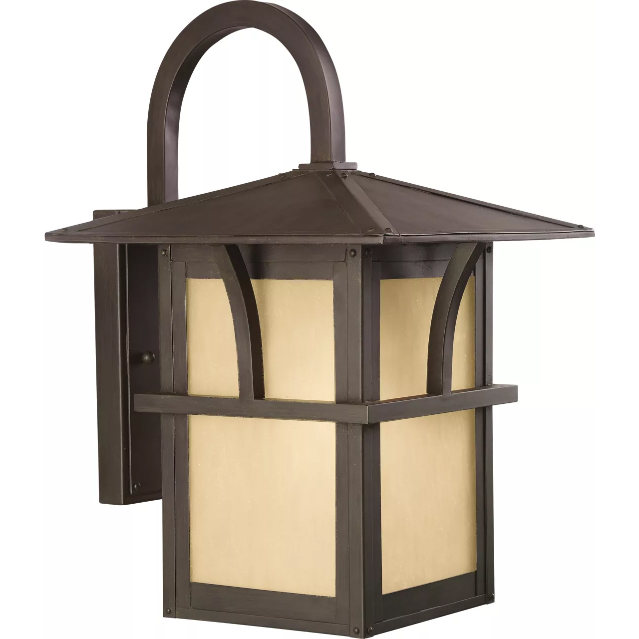 Medford Lakes 1 Light 14.25 inch Statuary Bronze Outdoor Wall Lantern, Medium