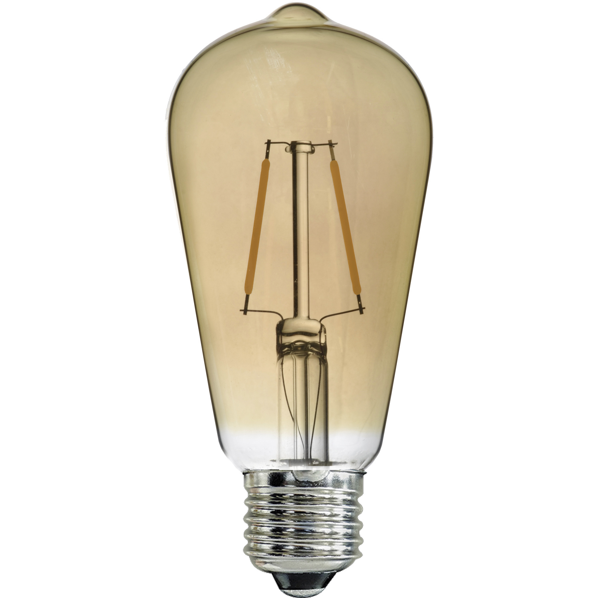 Timmons ST58 E26 2 watt LED Light Bulb, Pack of 3