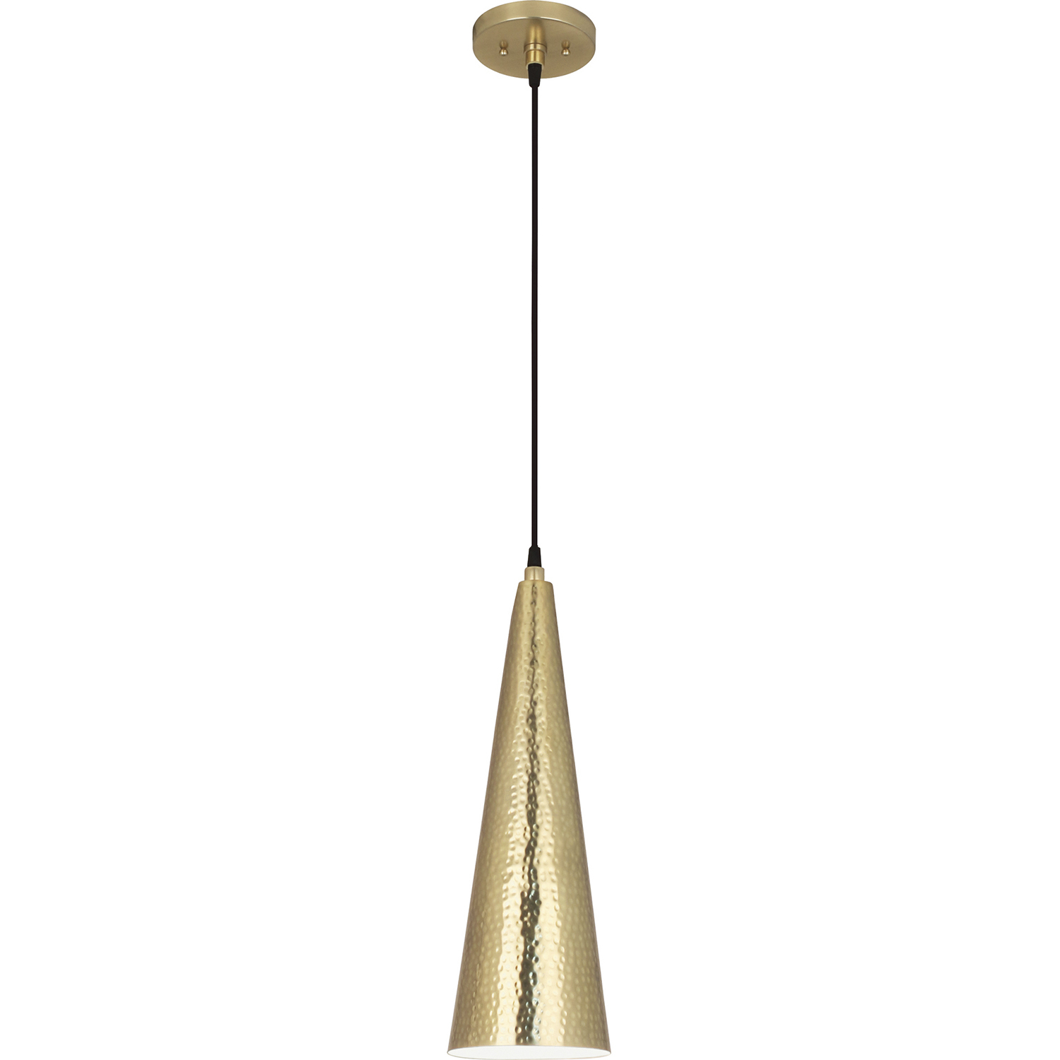 Dal 1 Light 6 inch Modern Brass Pendant Ceiling Light
