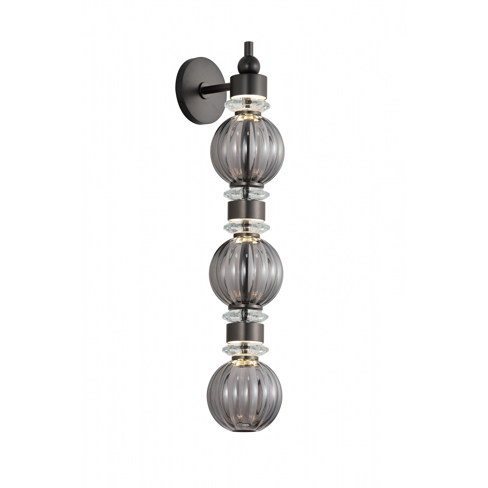 Avra Wall Sconce Wall Light in Black