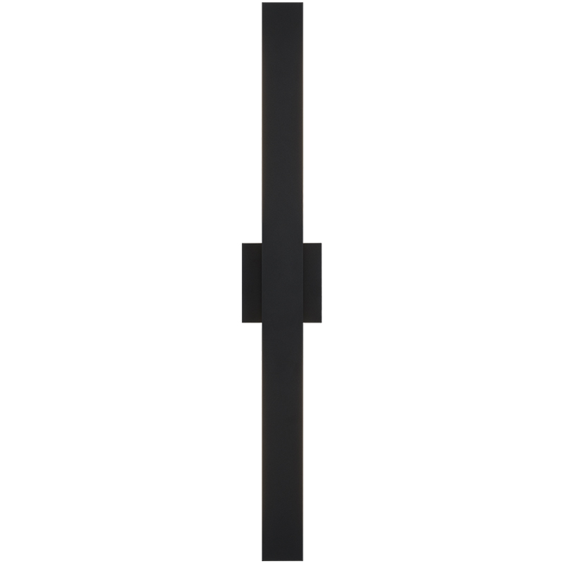 Zayden LED 34 inch Matte Black Outdoor Wall Light