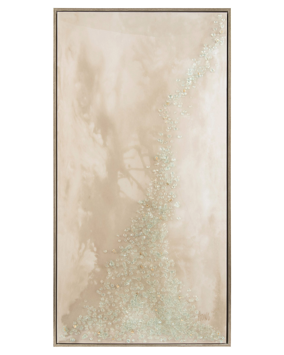 Sepia Abstract (I) 62 X 32 inch Painting