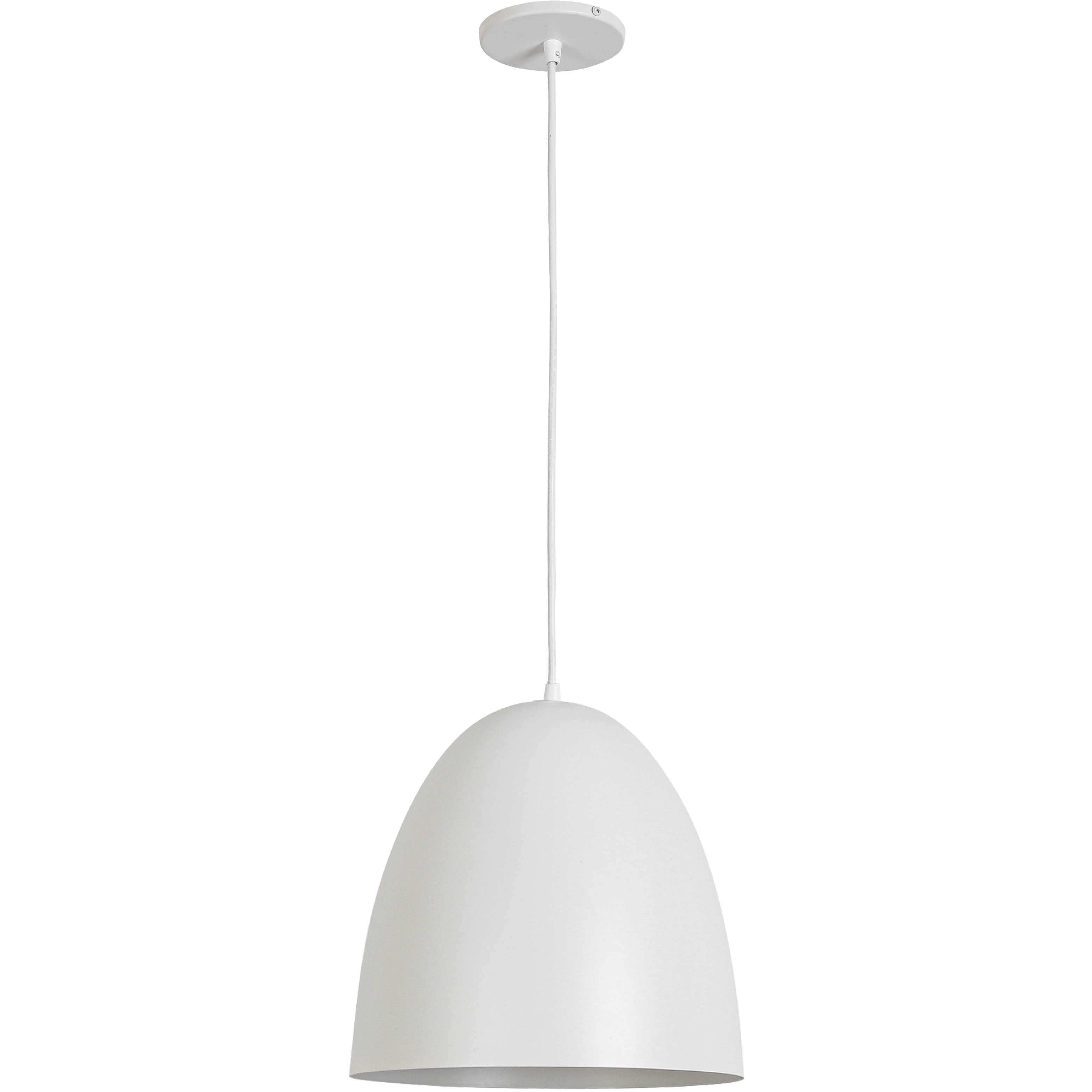 Ofelia 1 Light 11.75 inch Matte White Pendant Ceiling Light