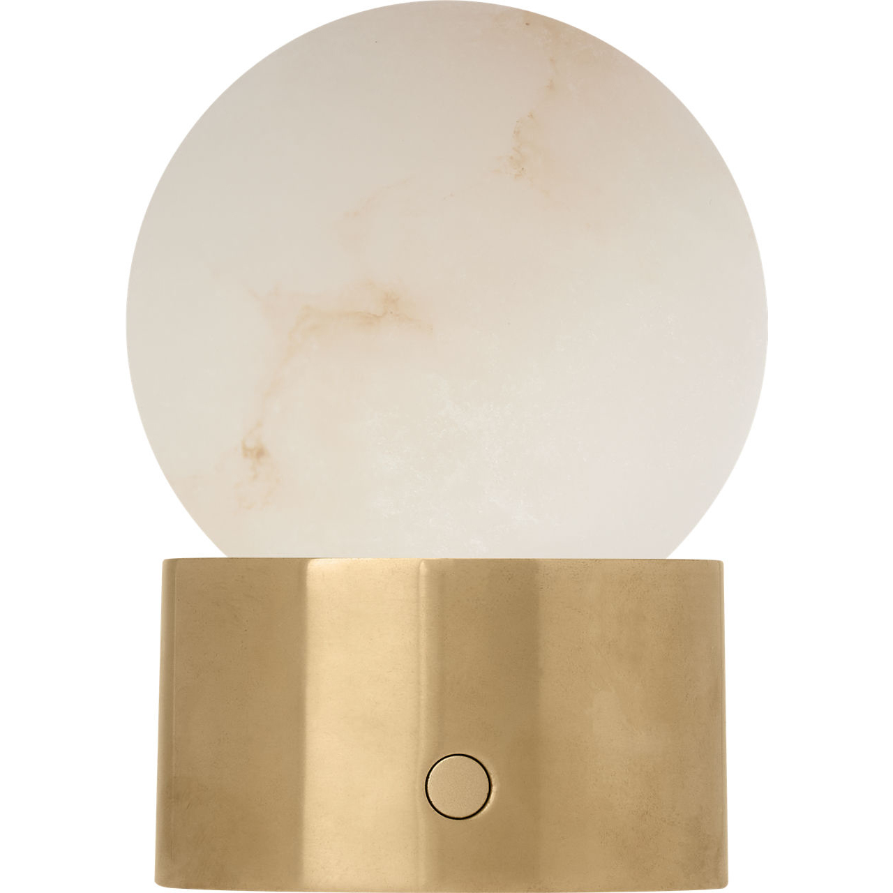 Sean Lavin Mina 5.5 inch 2.2 watt Hand Rubbed Antique Brass Rechargeable Table Lamp Portable Light