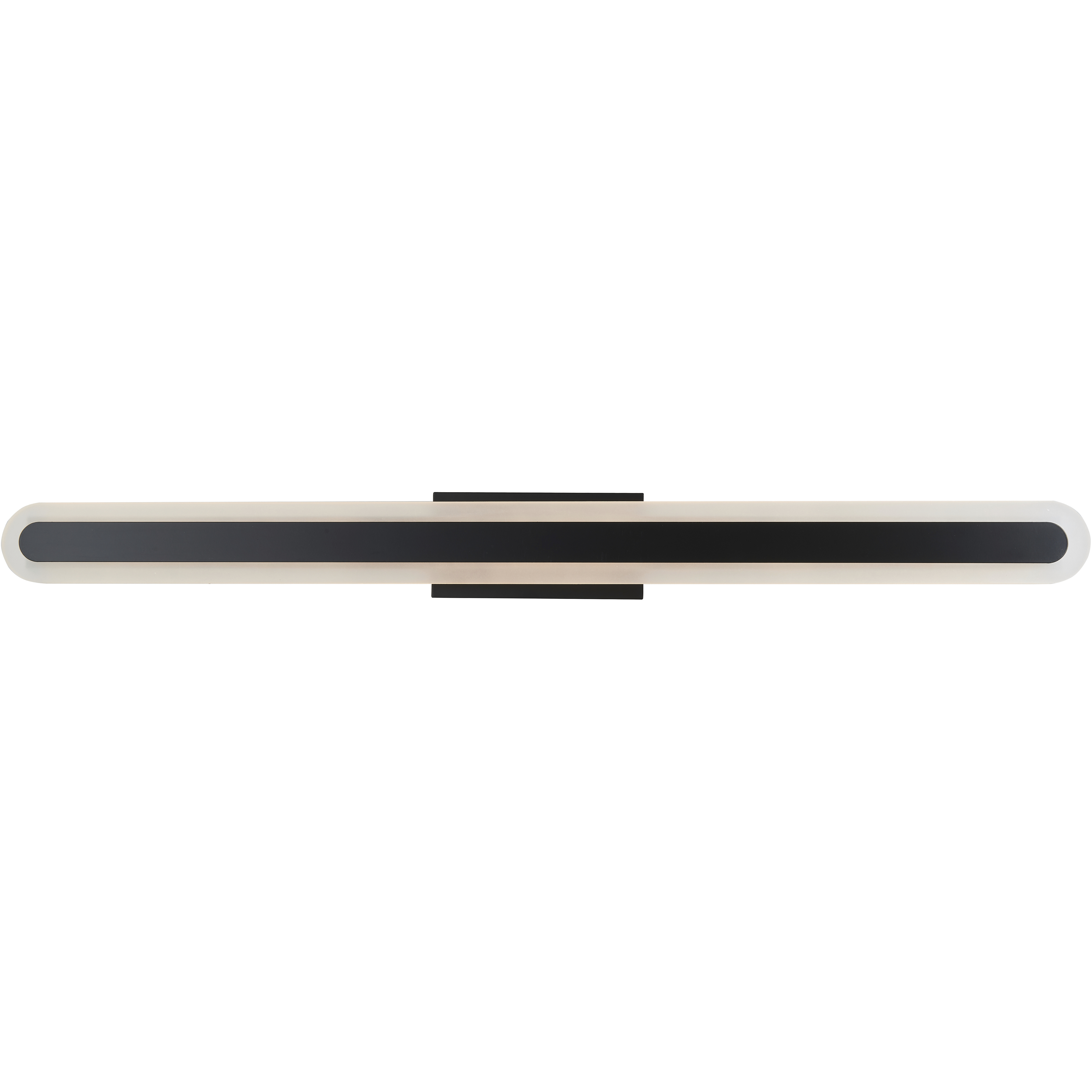 Camy LED 40 inch Matte Black Bath Vanity Light Wall Light