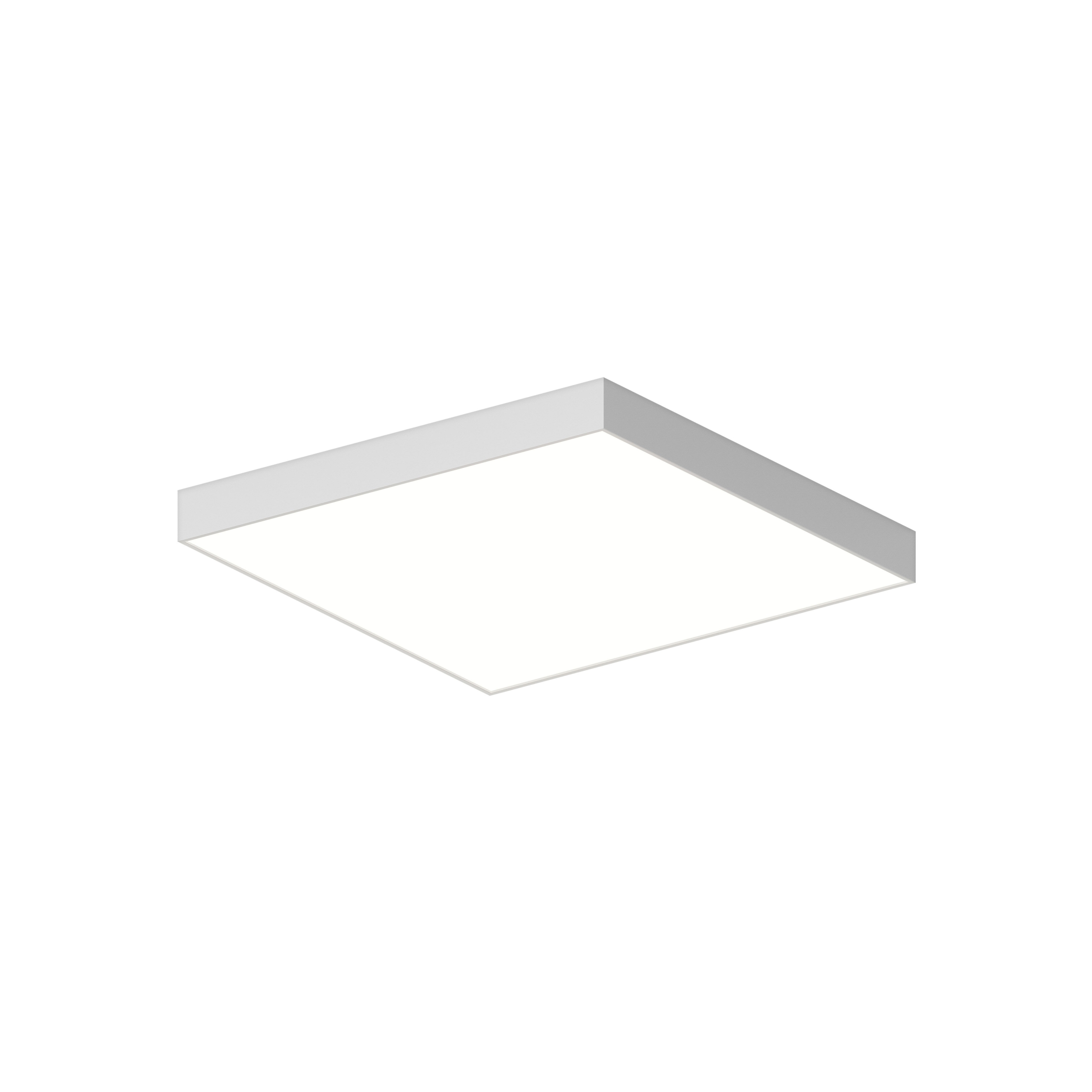 Pi 1 Light 24 inch Satin White Surface Mount Ceiling Light in 3500K