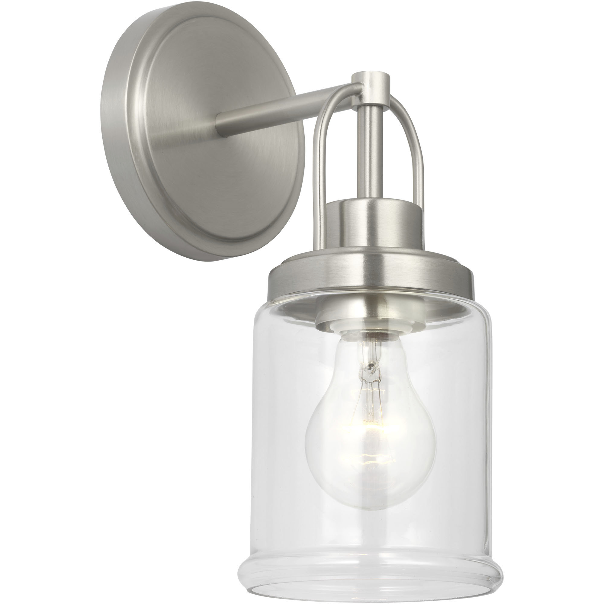 Anders 1 Light 4.75 inch Brushed Nickel Bath Vanity Wall Light