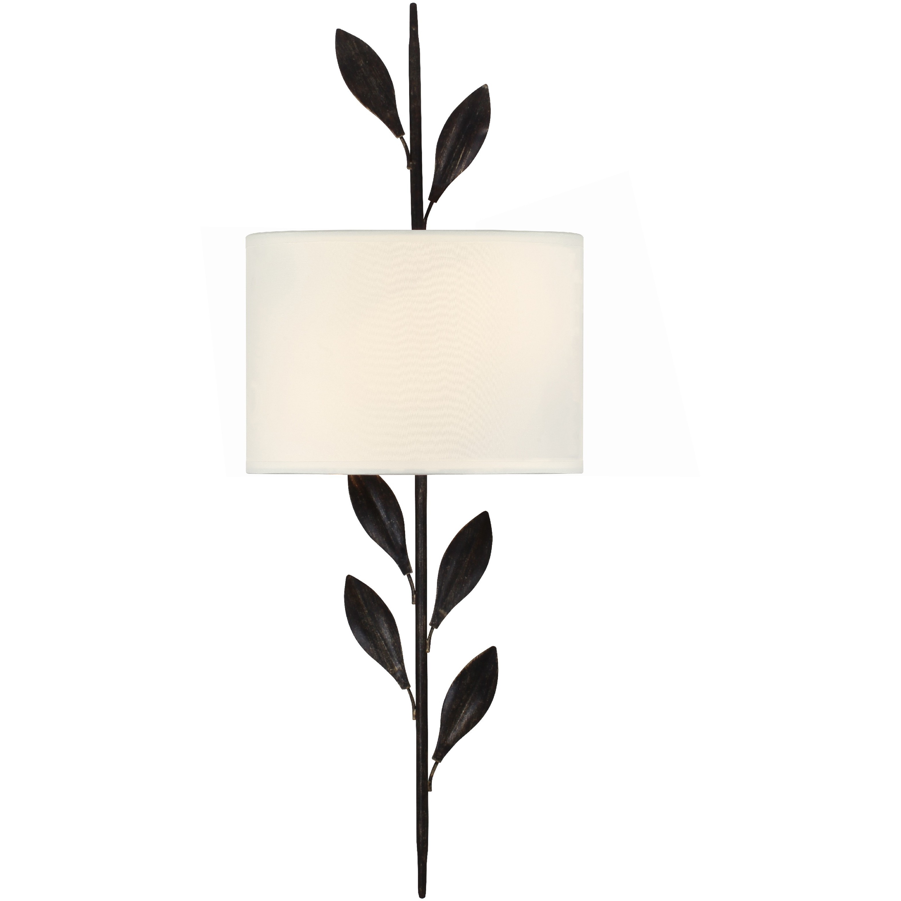 Broche Sconce Wall Light in English Bronze