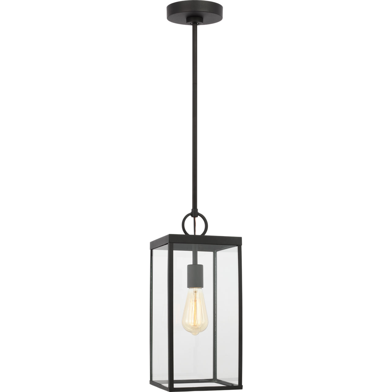 Drew & Jonathan Scott Howell 1 Light 7 inch Textured Black Outdoor Pendant Lantern