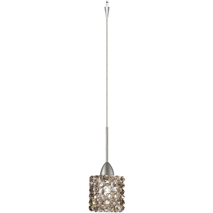 Eternity Jewelry LED 3 inch Brushed Nickel Pendant Ceiling Light