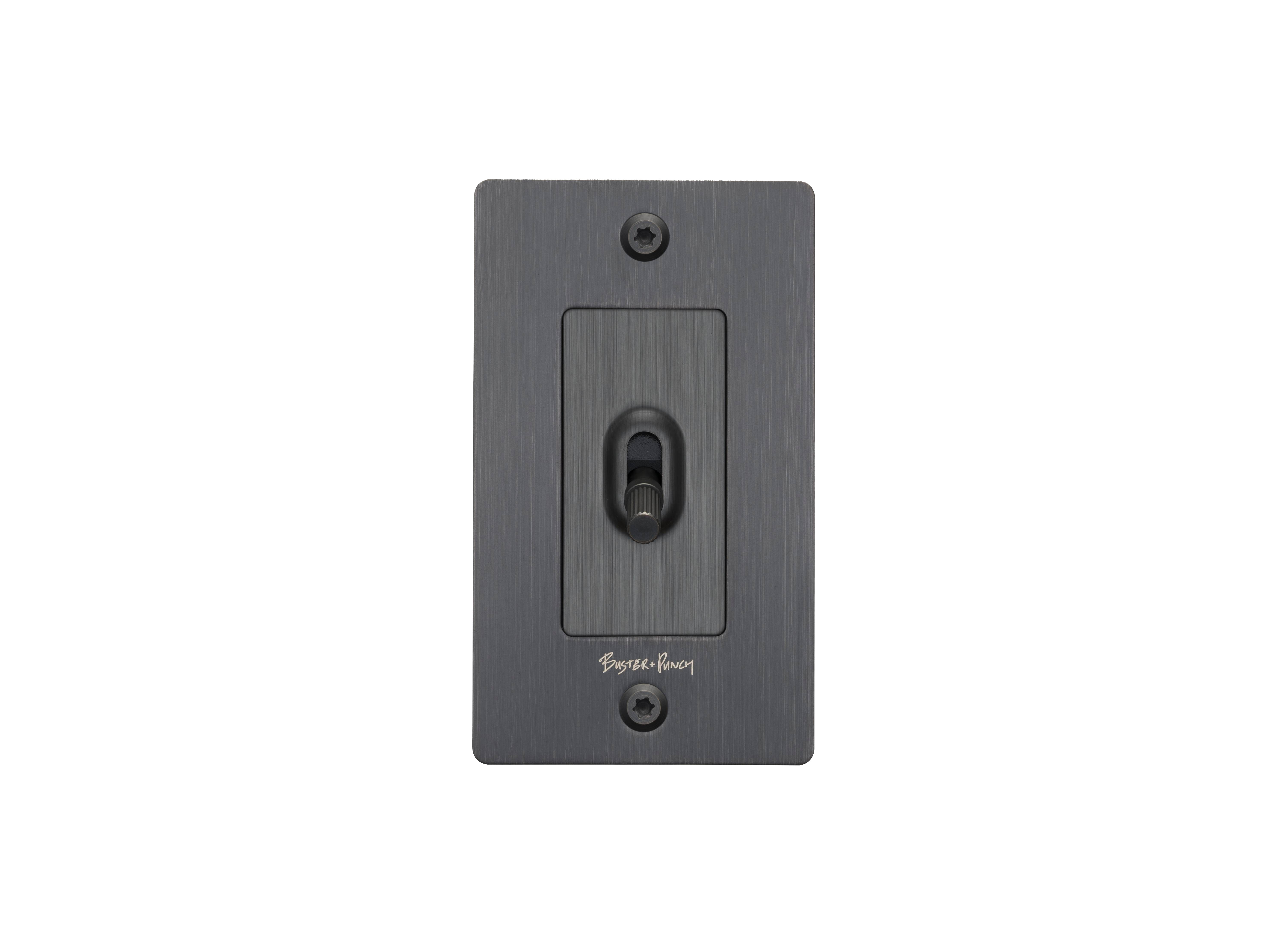 1G Toggle 120-277 Smoked Bronze Light Switch