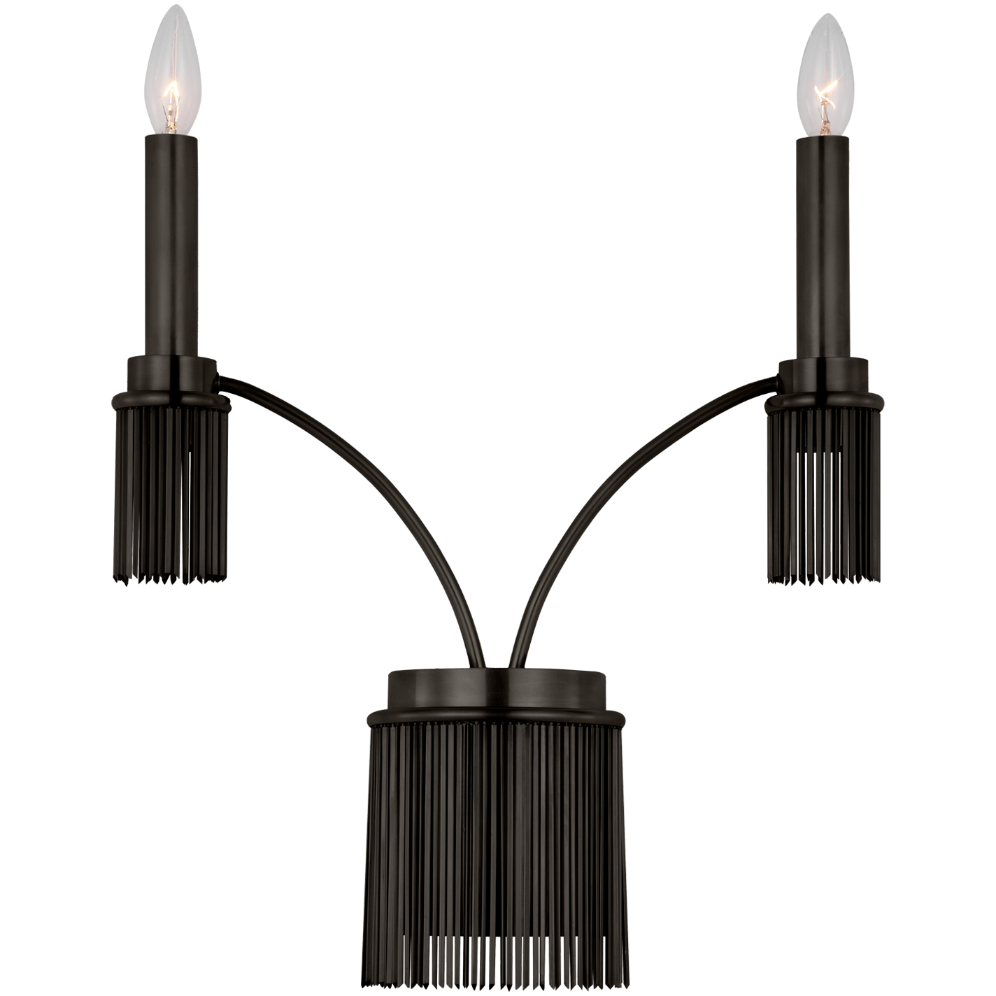 Fisher Weisman Sutton LED 17.75 inch Bronze Double Sconce Wall Light