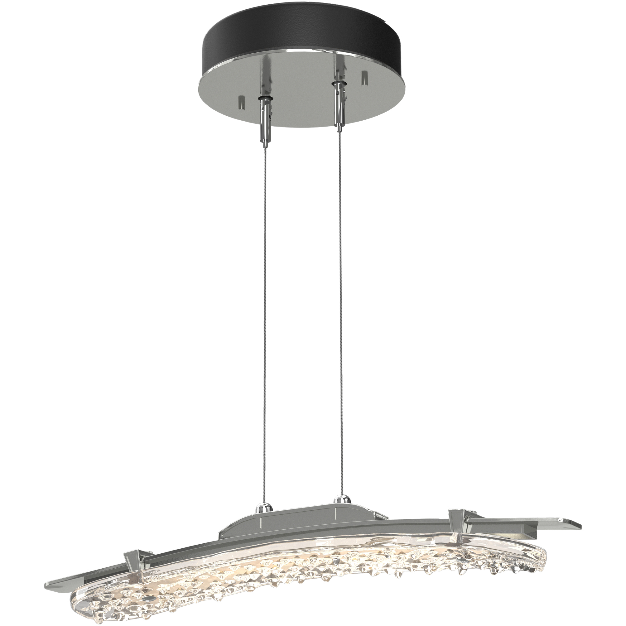 Glissade LED 4.2 inch Sterling Pendant Ceiling Light