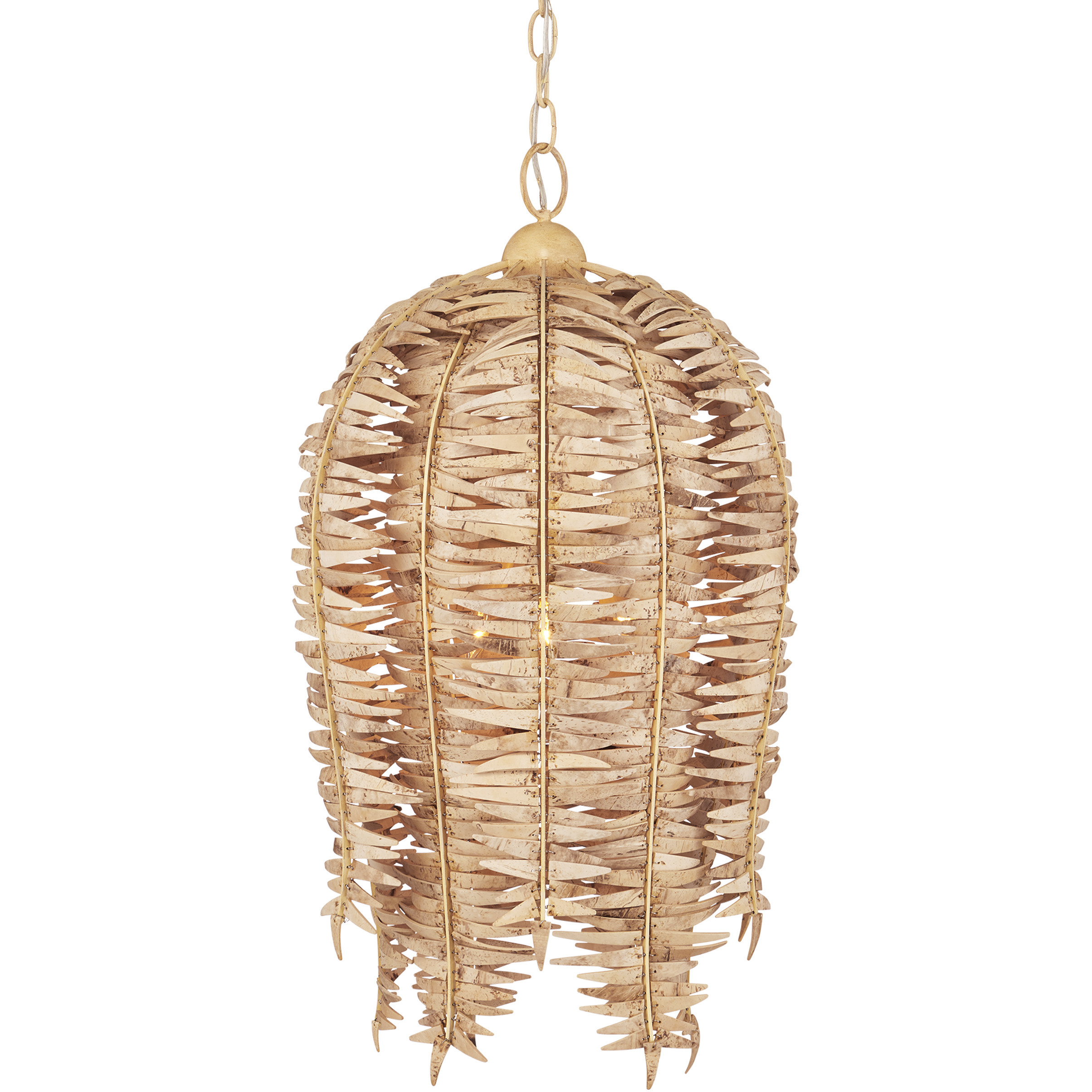 Tiptur 3 Light 16.5 inch Coco Cream Pendant Ceiling Light