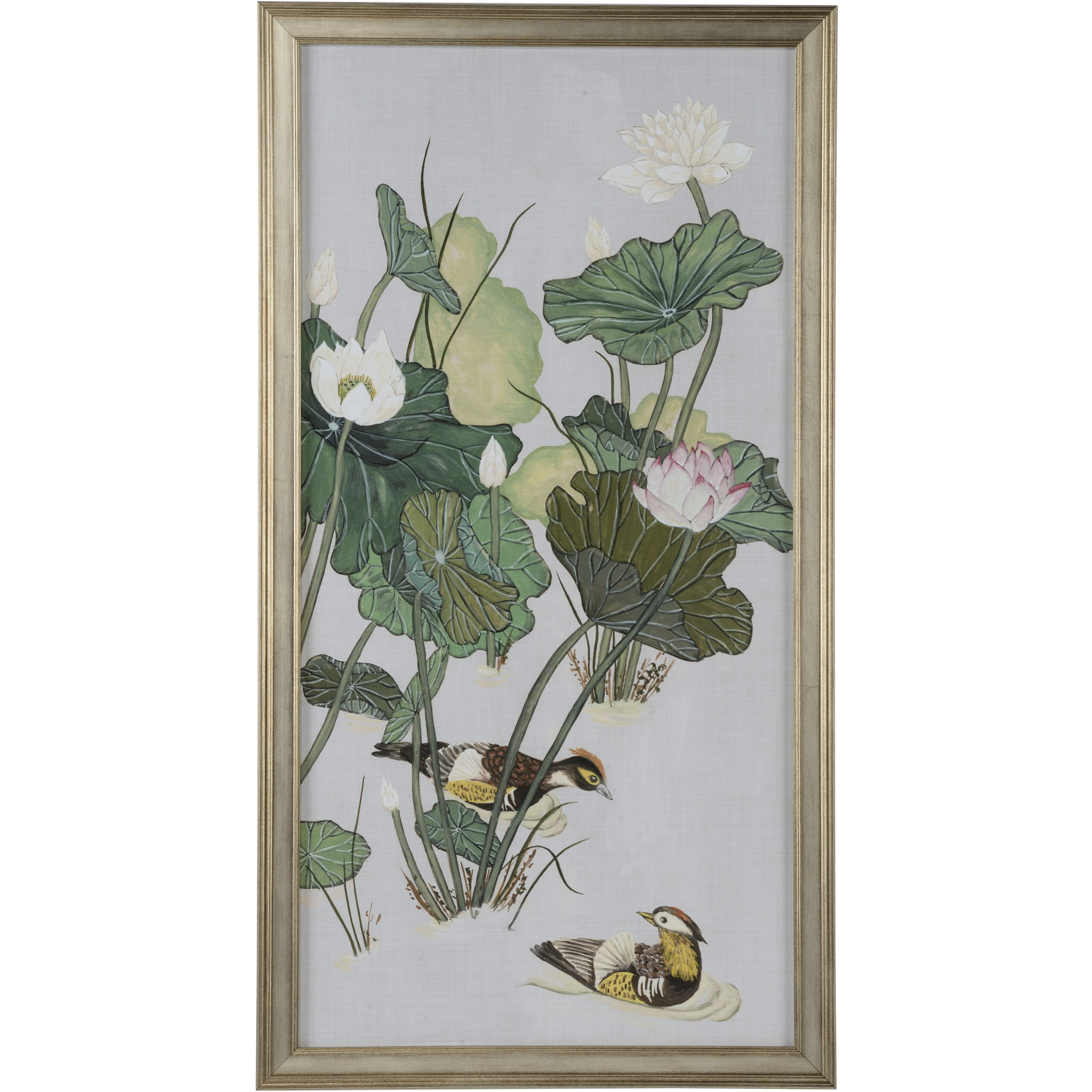 Lotus Pond I 51.5 X 27.5 inch Print