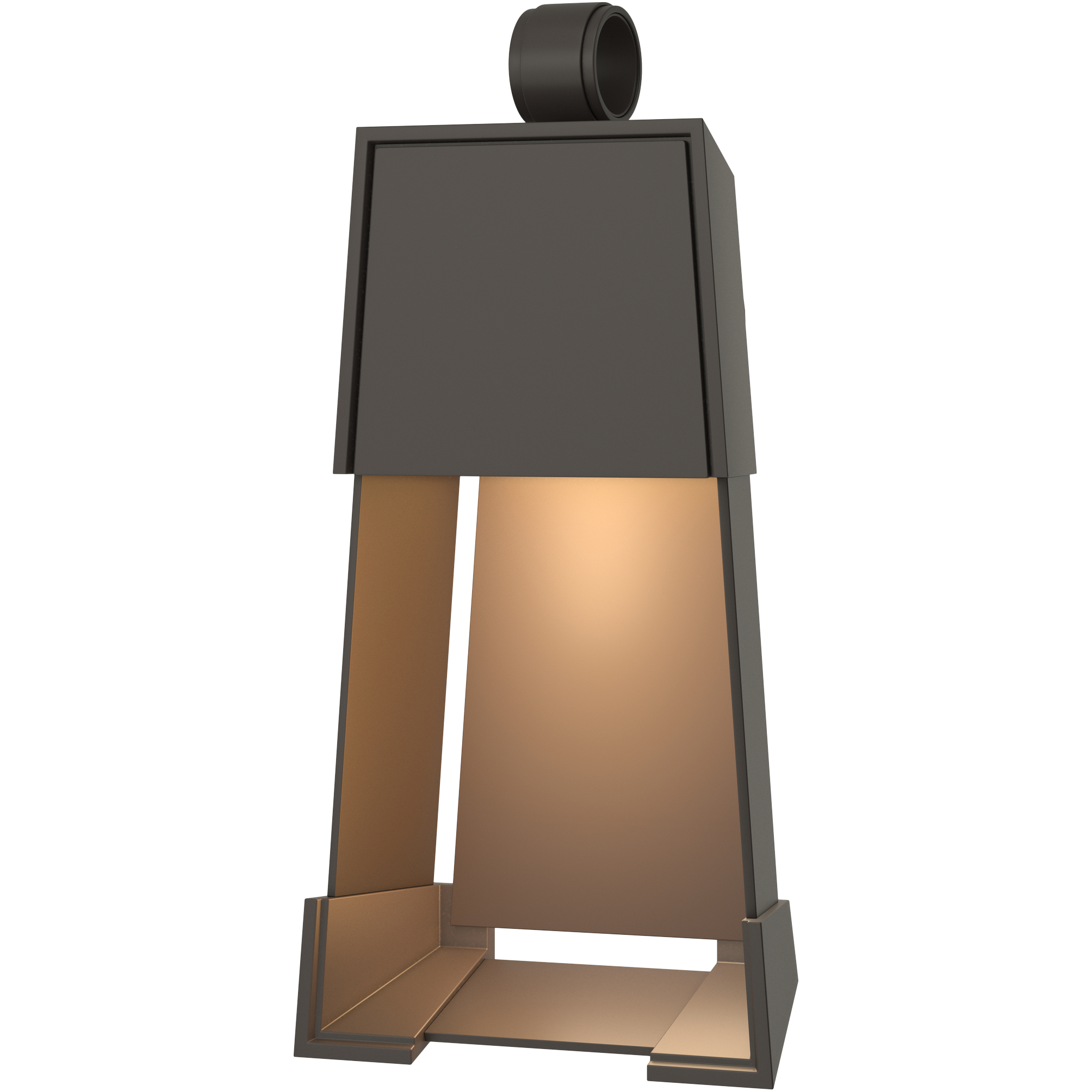 Revere 1 Light 19.1 inch Coastal Dark Smoke and Coastal Dark Smoke Outdoor Sconce, Small