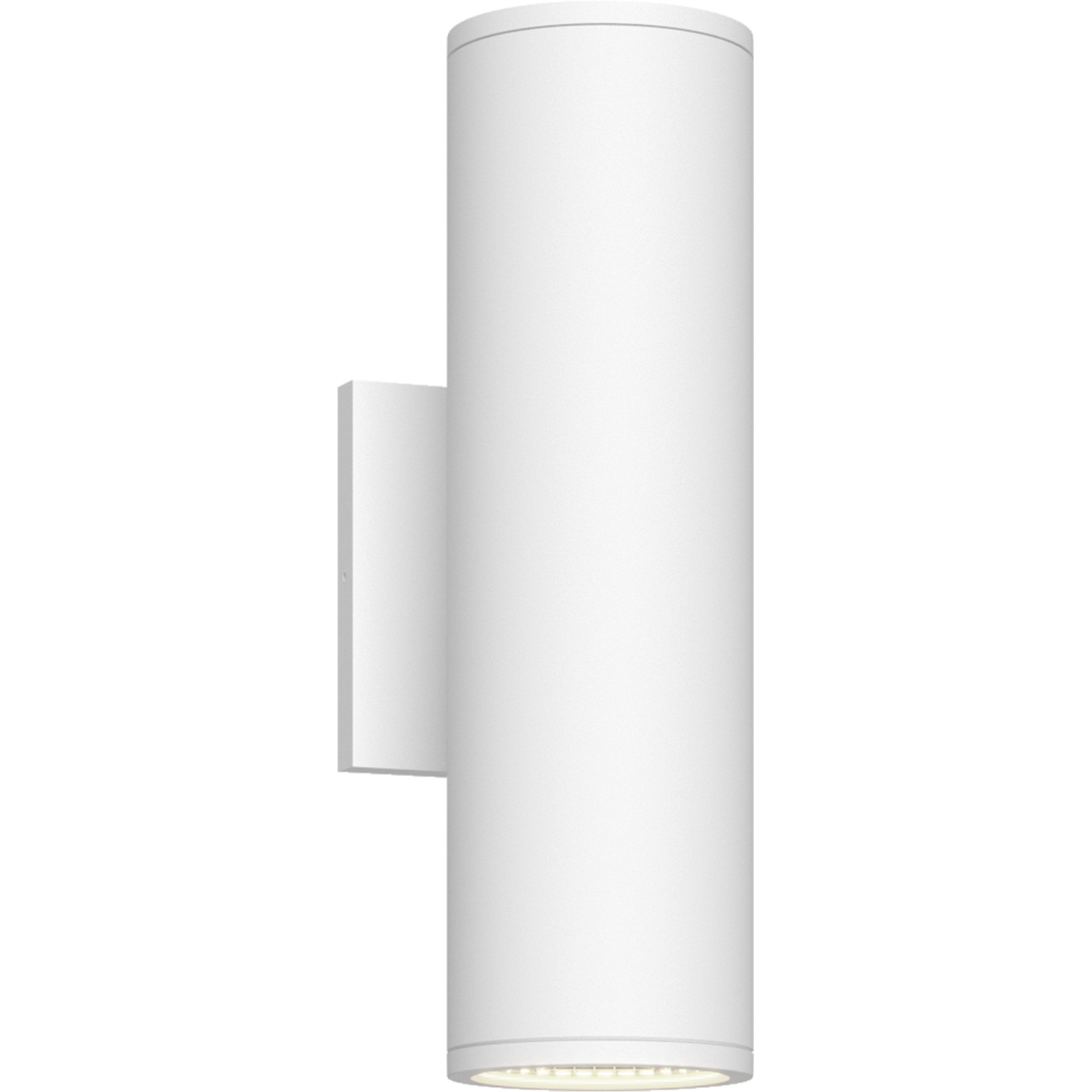 Nordic LED 12 inch White Exterior Wall Light