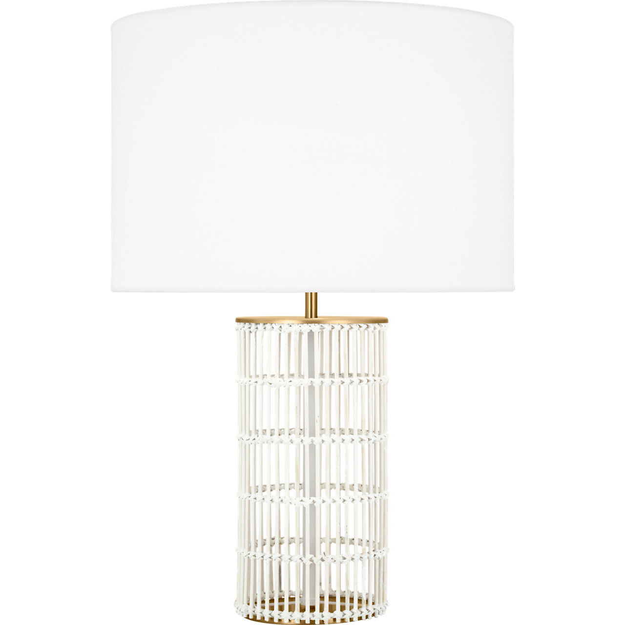 ED Ellen DeGeneres Elio 24.5 inch 9 watt Burnished Brass Table Lamp Portable Light