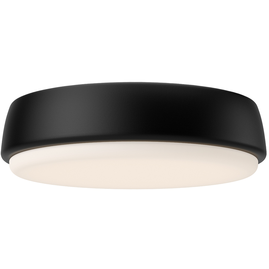 Alora Mood Laval LED 9.13 inch Matte Black Flush Mount Ceiling Light