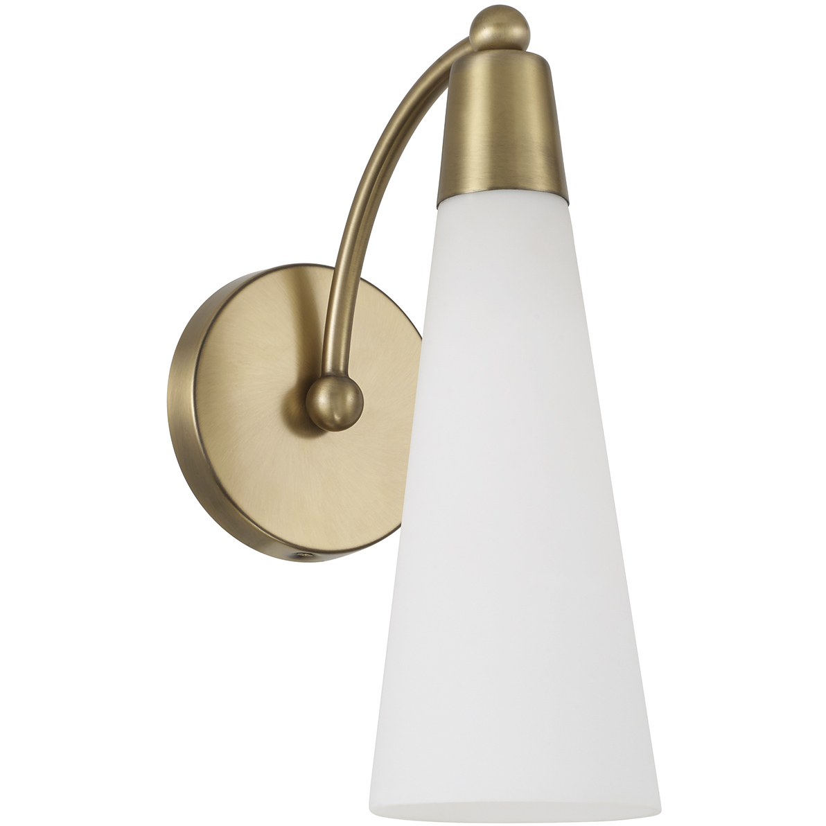 Tess 1 Light 5 inch Aged Brass Sconce Wall Light