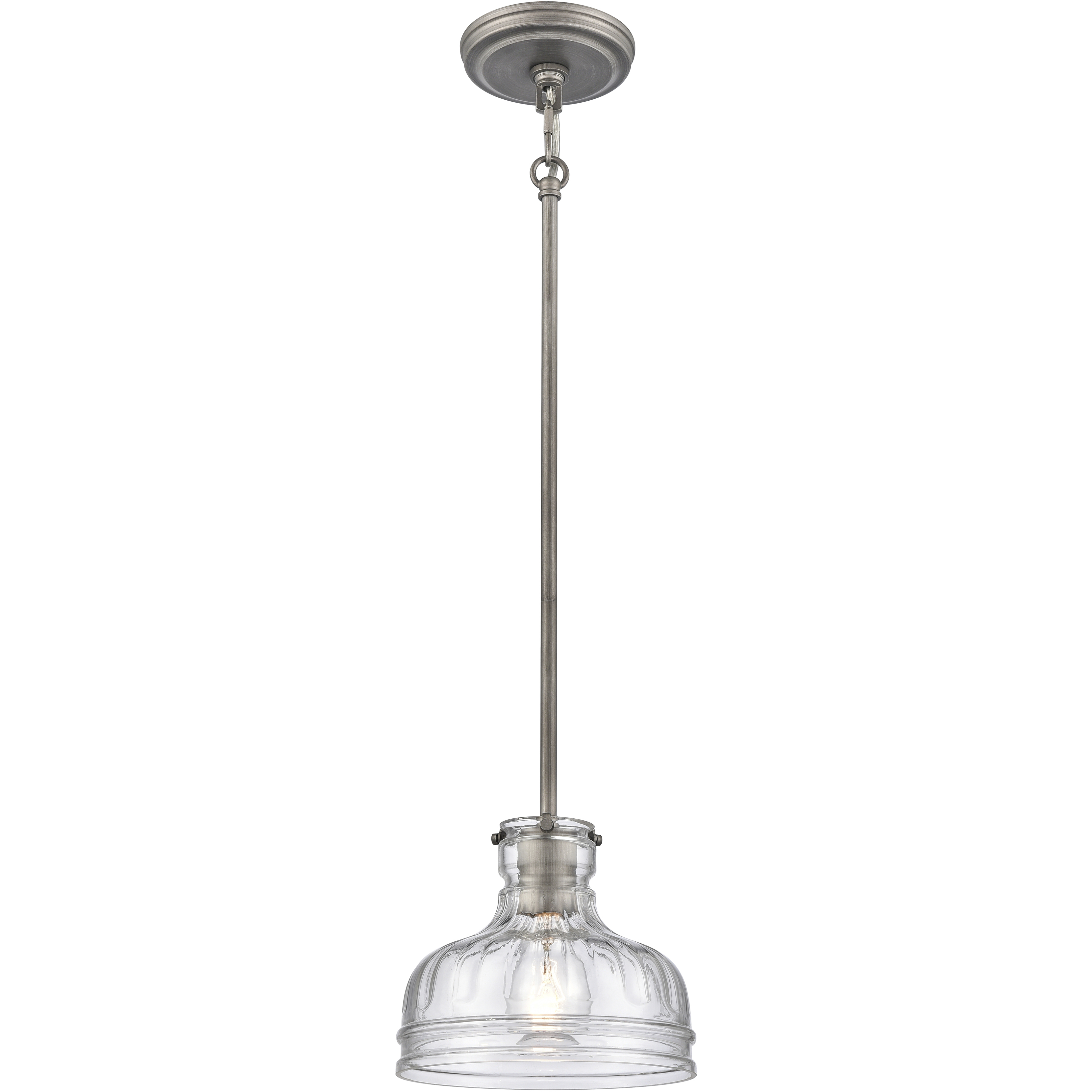 海外ブランド  Elk Home 67905/1 Orinoco 1 Light 8 inch Weathered Zinc Mini その他