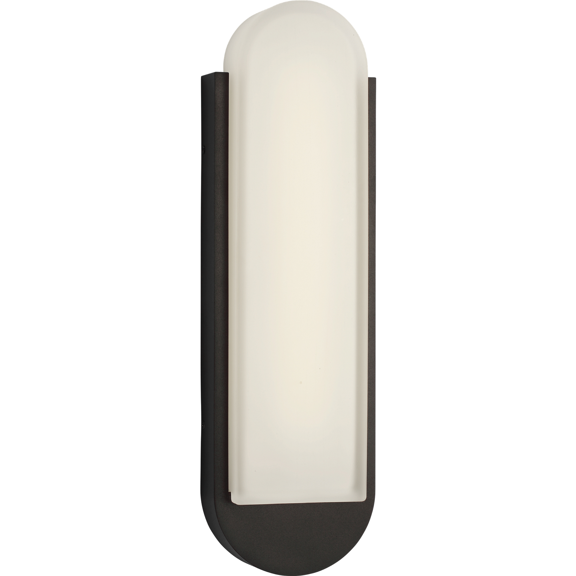 Drew & Jonathan Dante 1 Light 18 inch Textured Black Outdoor Wall Sconce