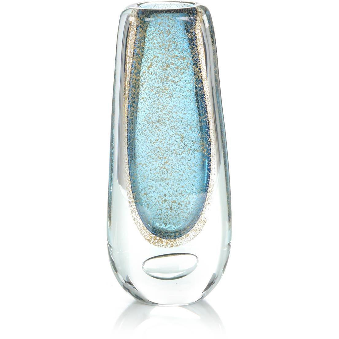 Handblown Glass I 14.25 X 6.25 inch Vase