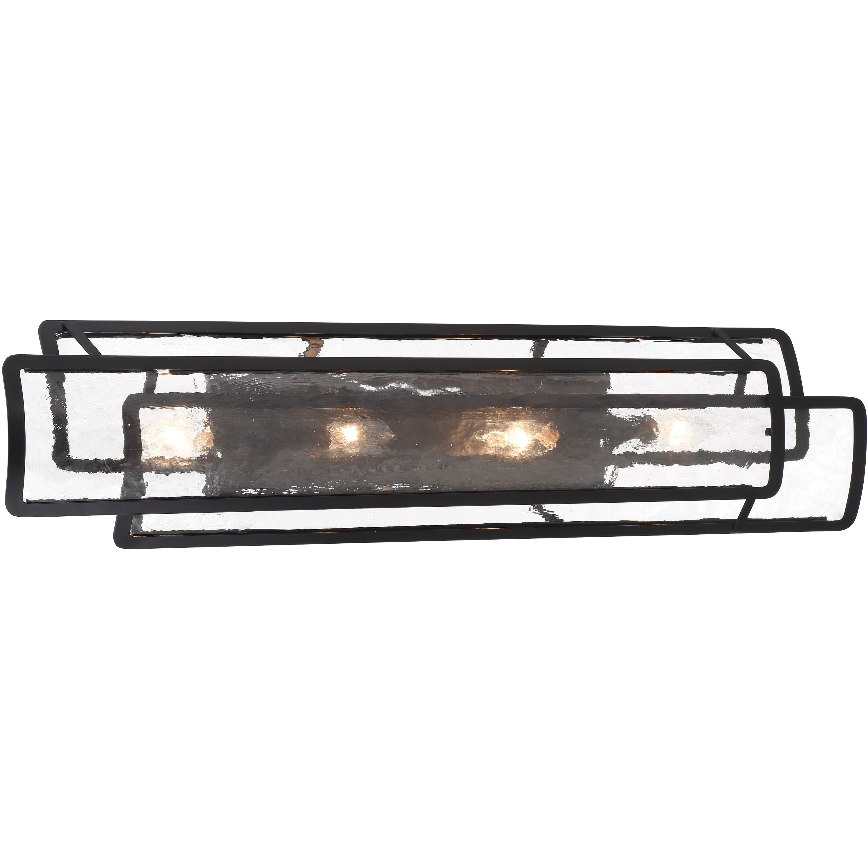 Bella Collina 2 Light 36 inch Coal Bath Vanity Wall Light