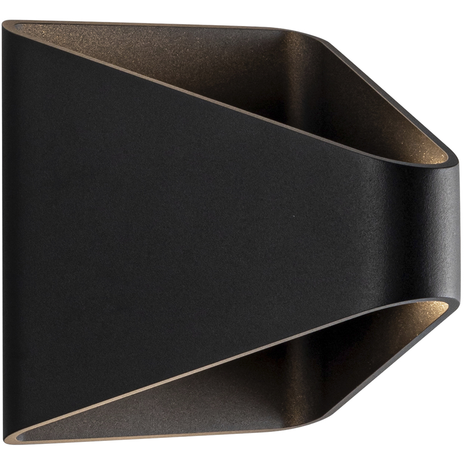 Ellis LED 6.38 inch Black Exterior Wall Sconce