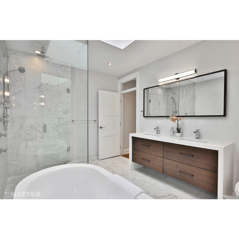 Jade LED 32.38 inch Black Bath Vanity Light Wall Light
