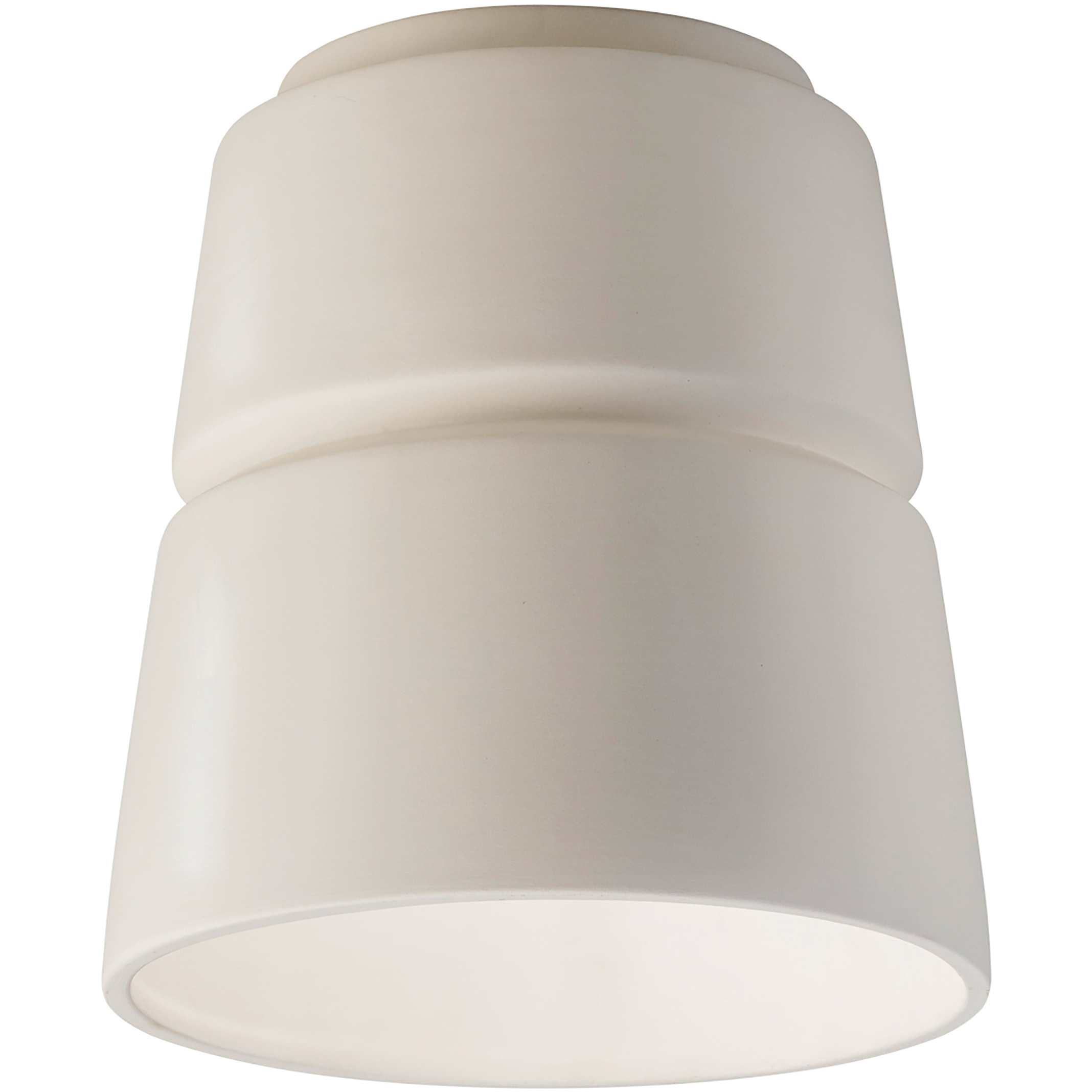 Radiance Collection 1 Light 7.5 inch Rust Patina Outdoor Flush-Mount