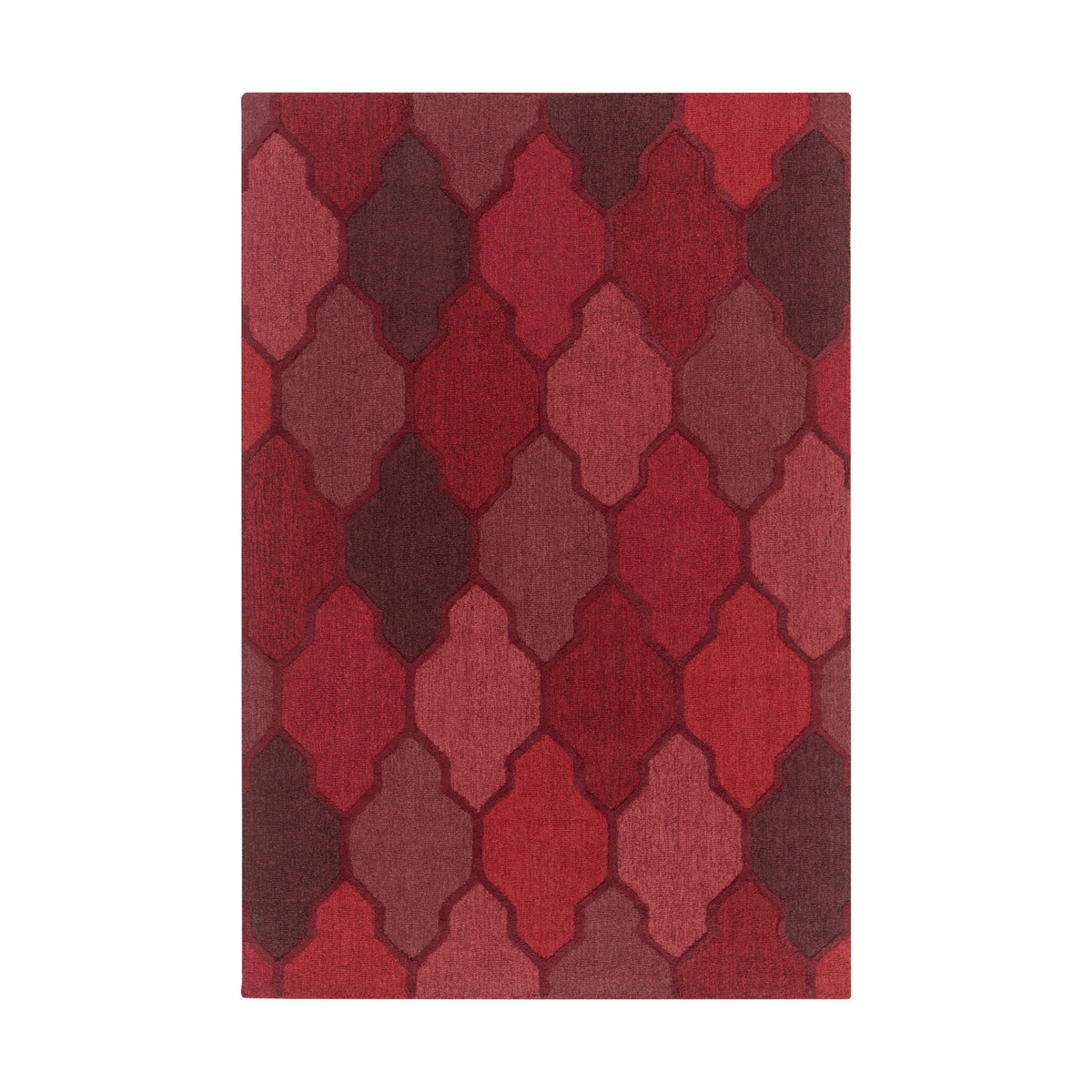 Pollack 114 X 90 inch Cherry Indoor Area Rug, Rectangle