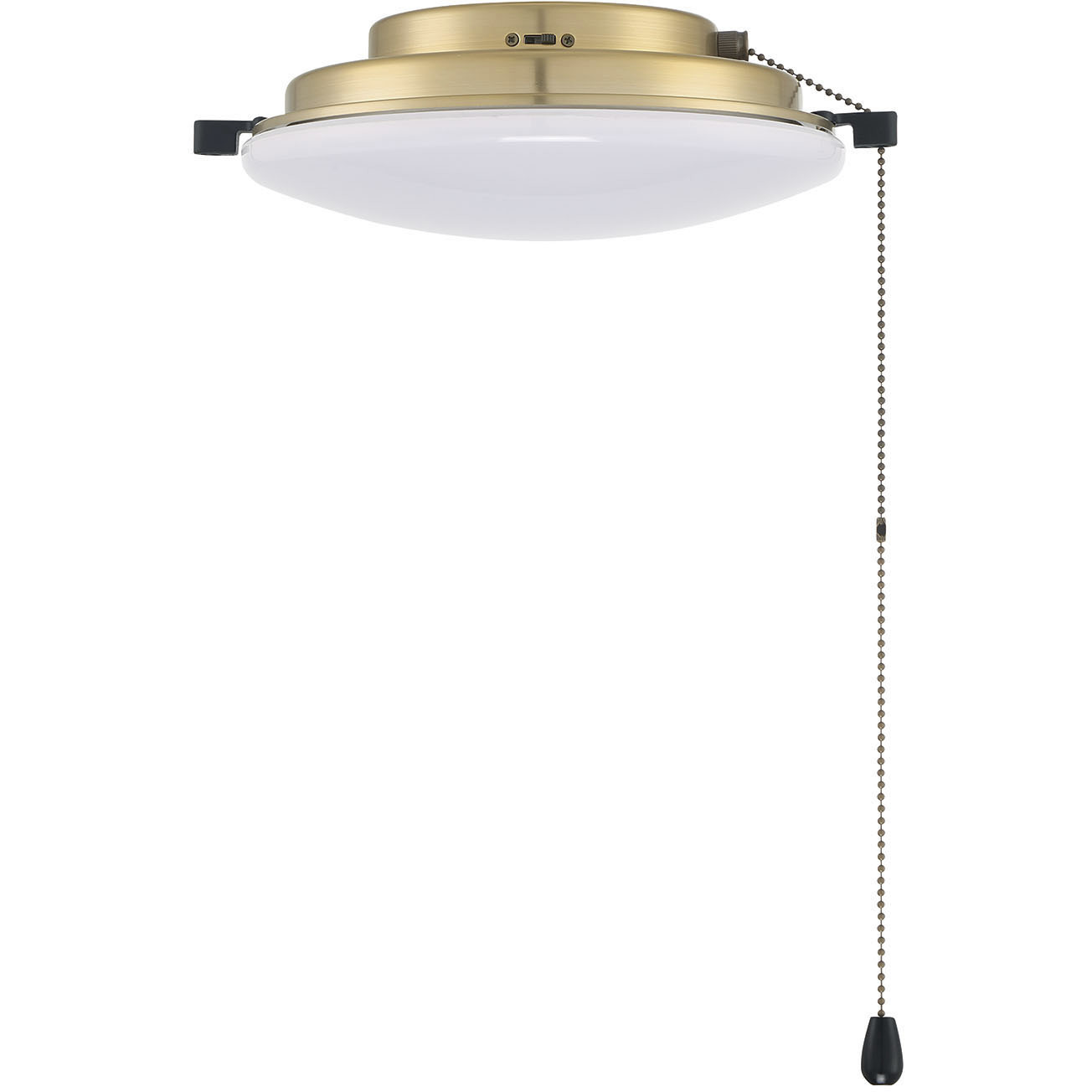 Universal Fan Light Kit LED Satin Brass Light Kit
