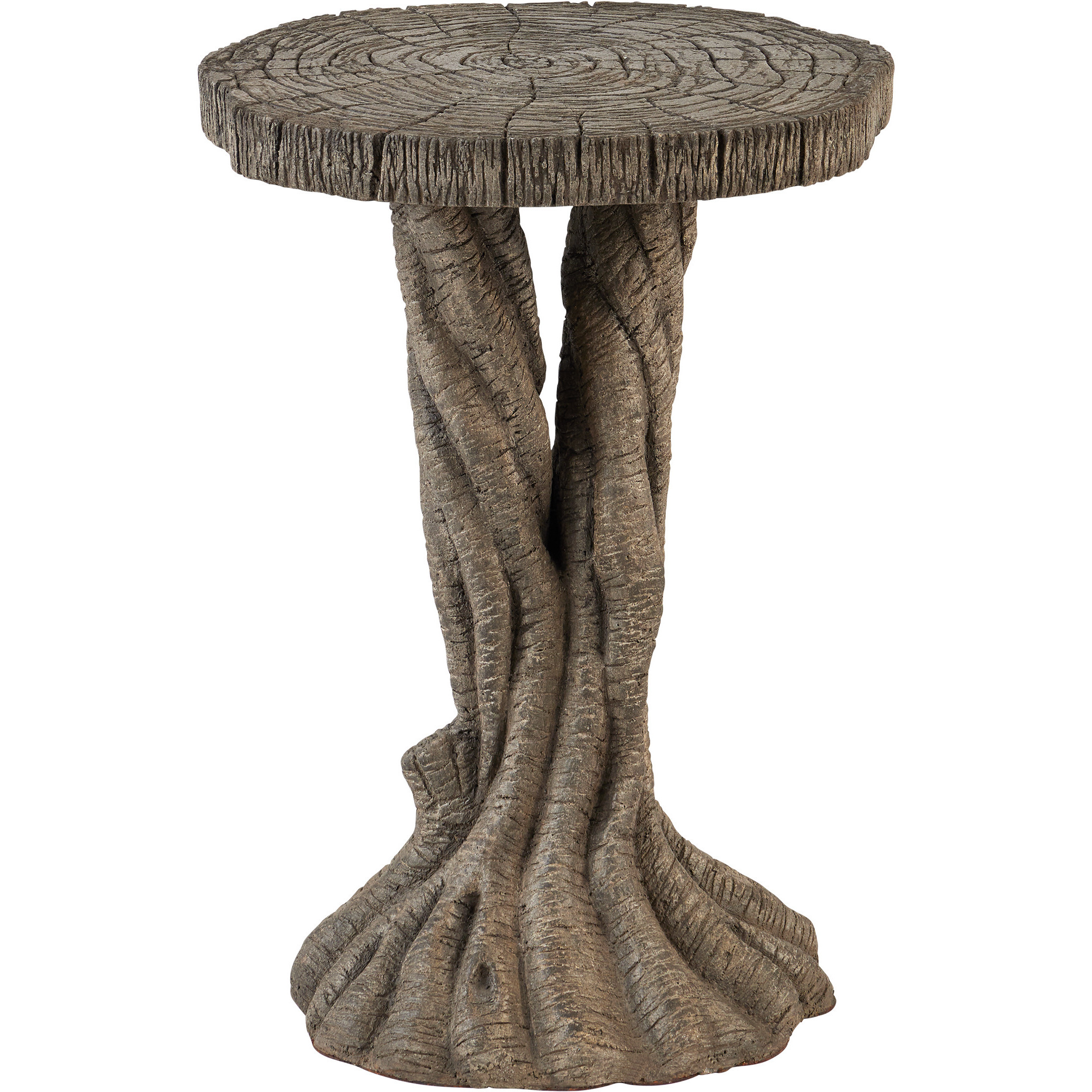 Dunmore 16 inch Charbon de Bois Accent Table