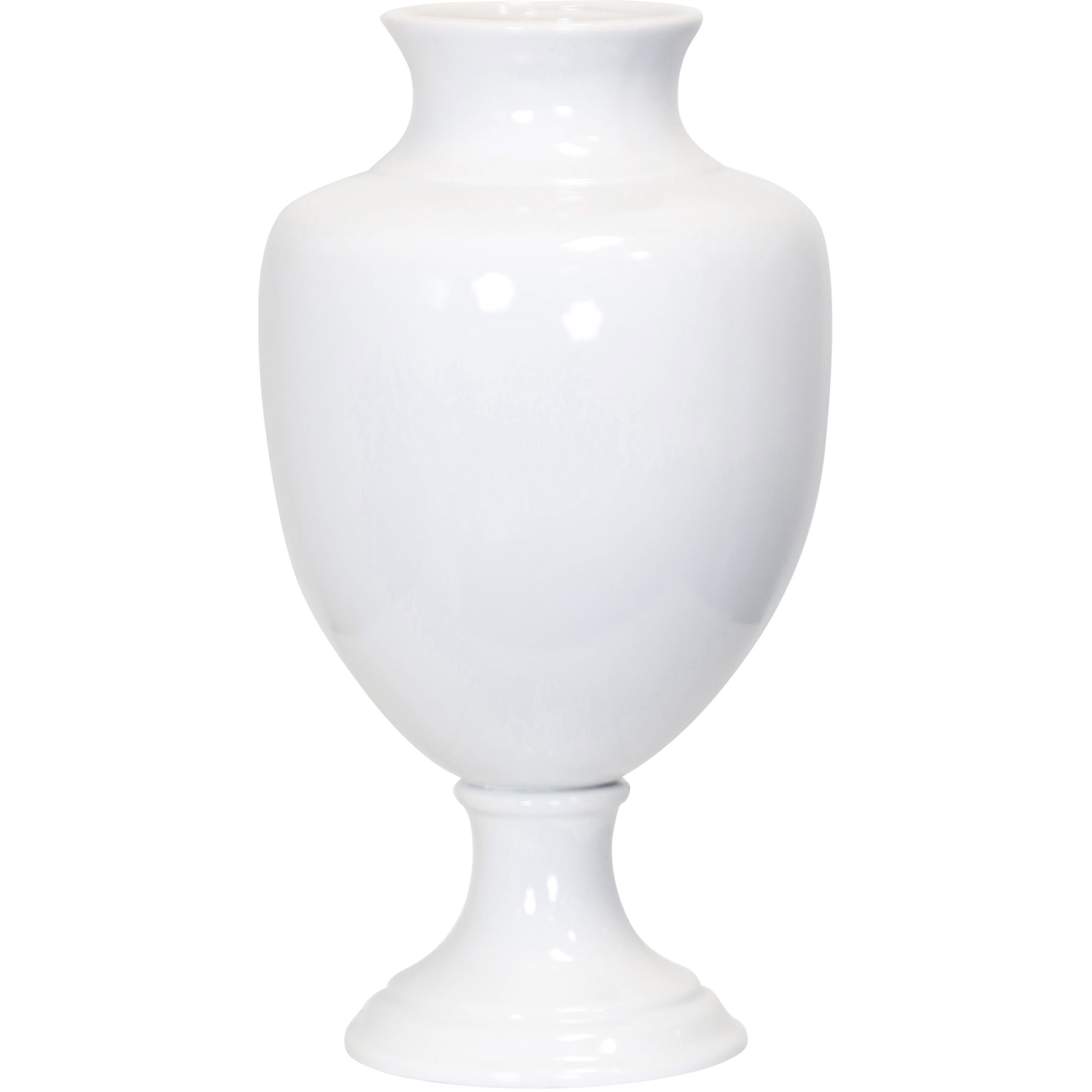 Anastasia 16 X 8.5 inch Vase in High Gloss White