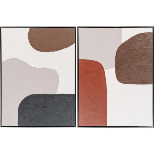 Aasmaa Black Wall Art, Rectangle
