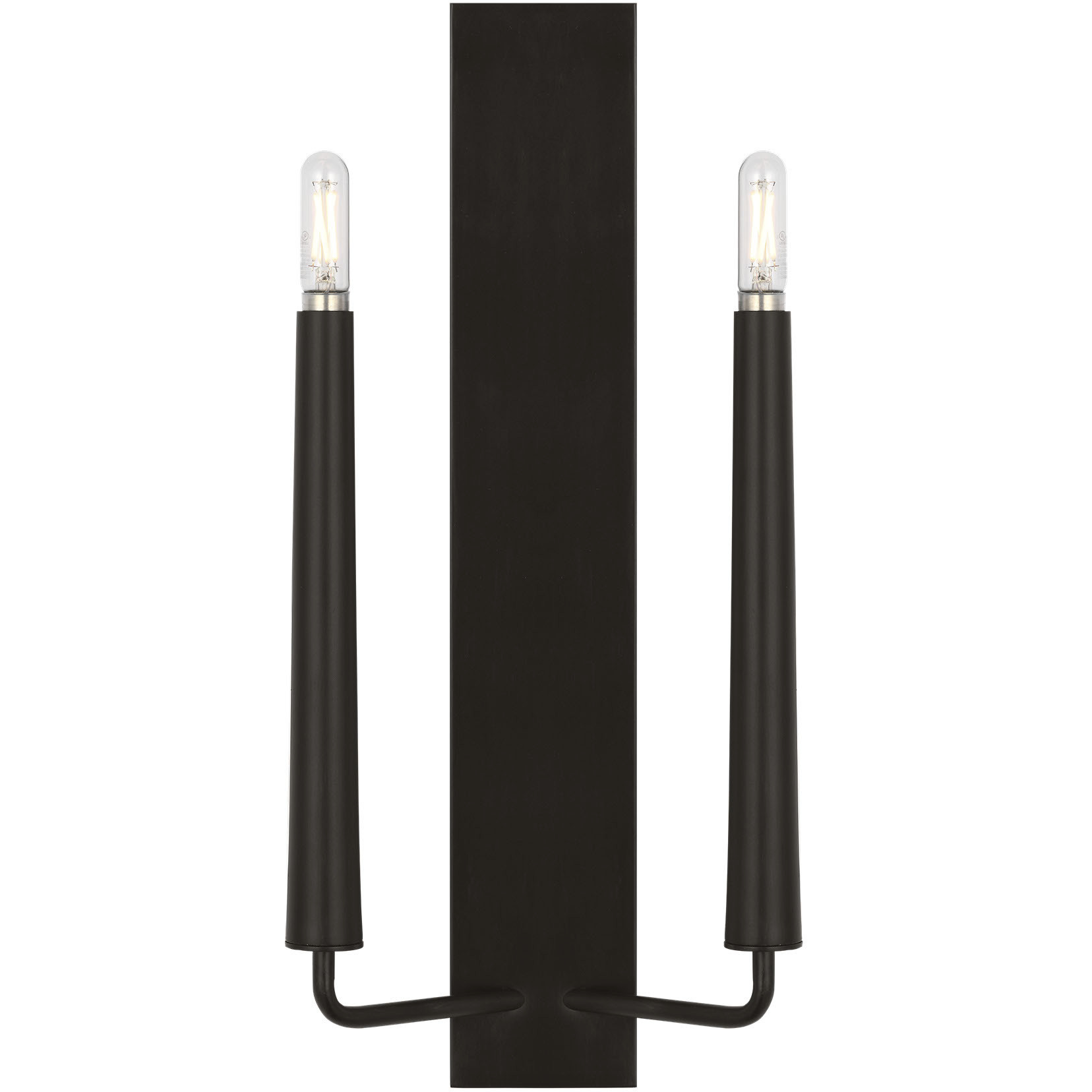 Ellen DeGeneres Lois 2 Light 8 inch Aged Iron Double Sconce Wall Light