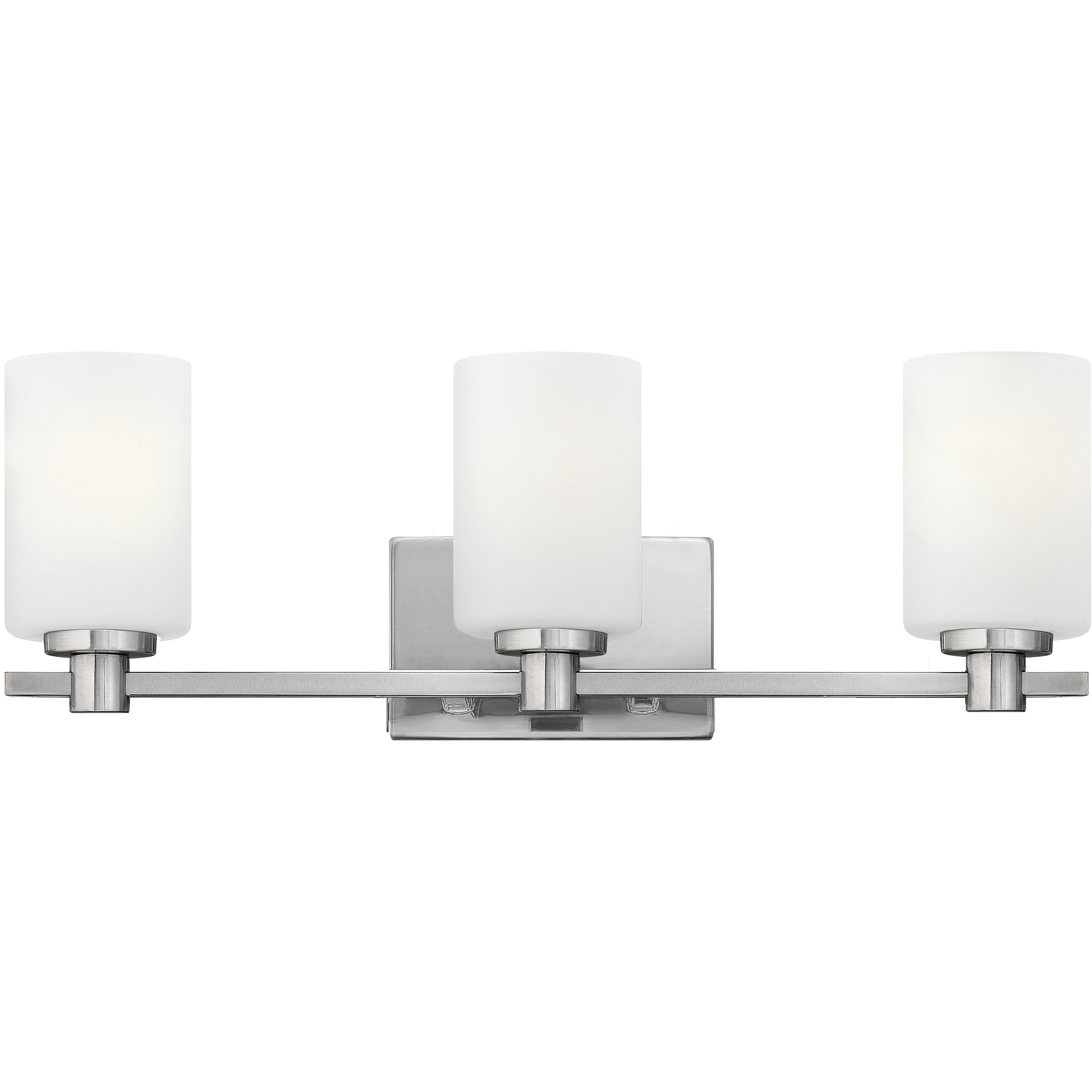 Karlie 3 Light 22.5 inch Brushed Nickel Vanity Light Wall Light