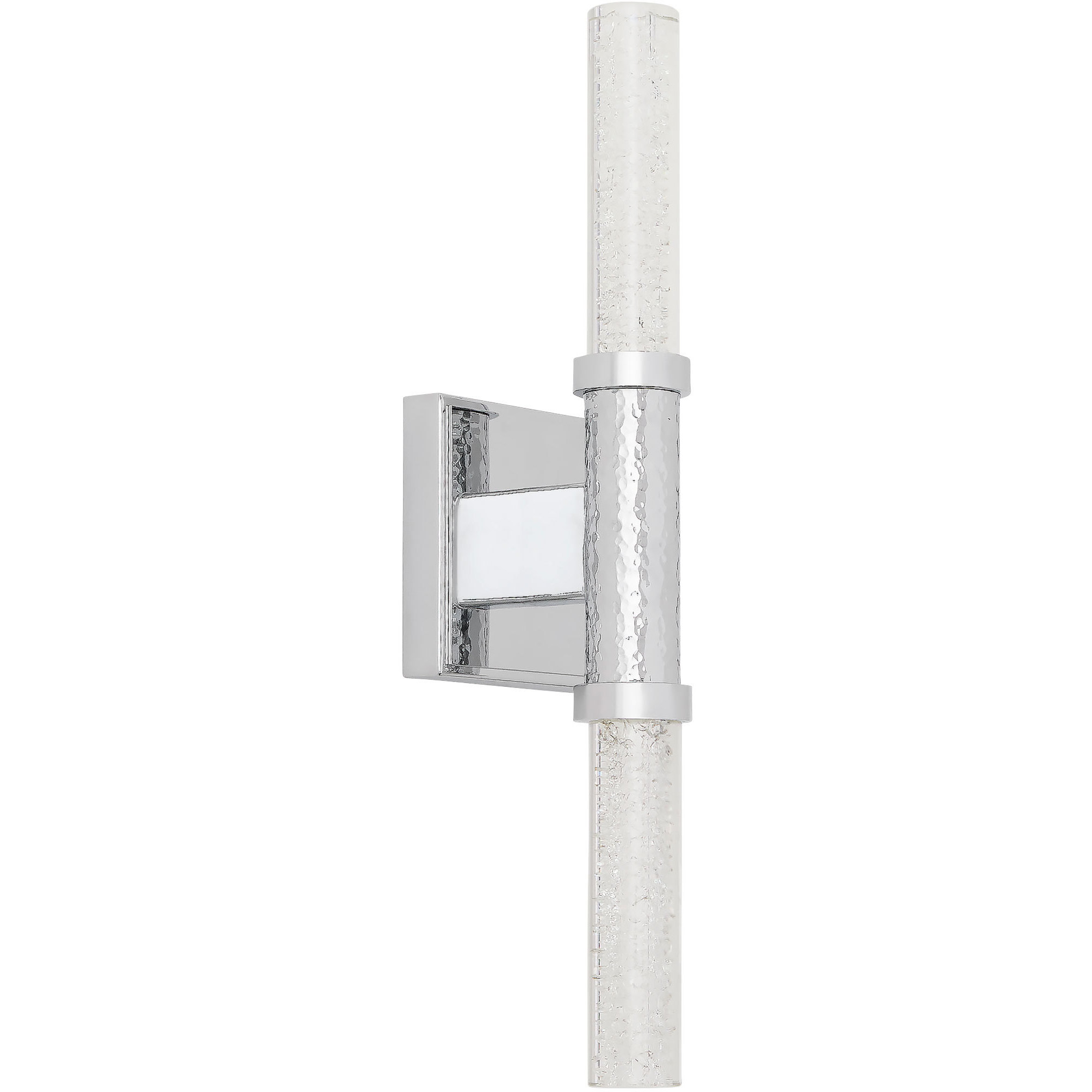 Monet 2 Light 18 inch Polished Chrome Sconce Wall Light