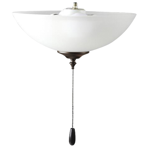 San Gabriel LED Oil Rubbed Bronze Ceiling Fan Light Kit