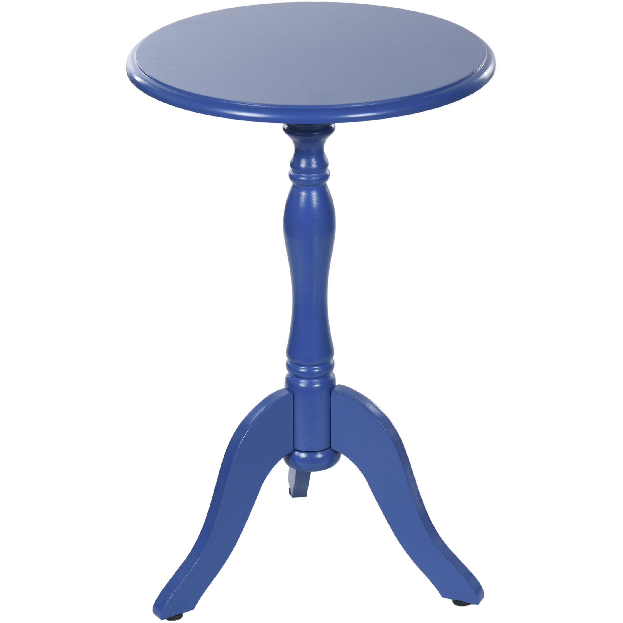 Harbor Breeze 24 X 15 inch Cobalt Blue Pedestal Side Table