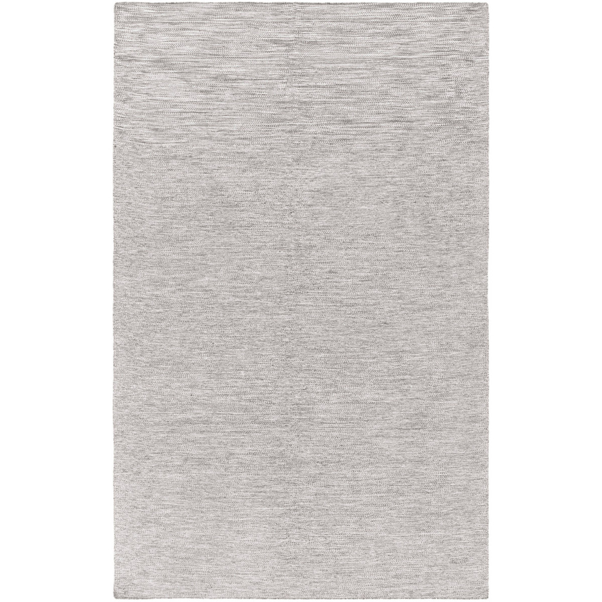 Everett 114 X 90 inch Medium Gray/White Indoor Area Rug, Acrylic