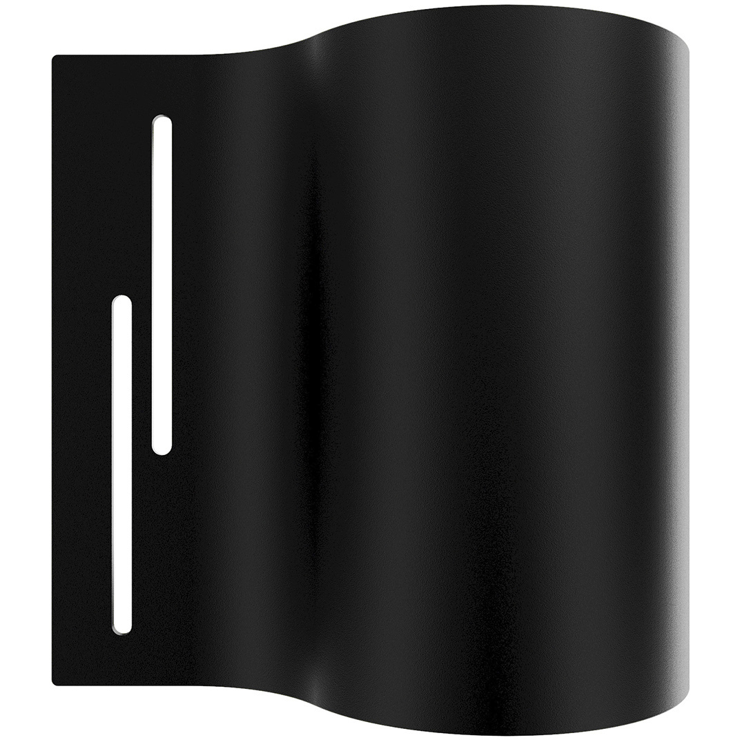 Swivet LED 12 inch Black Outdoor Wall Light, dweLED