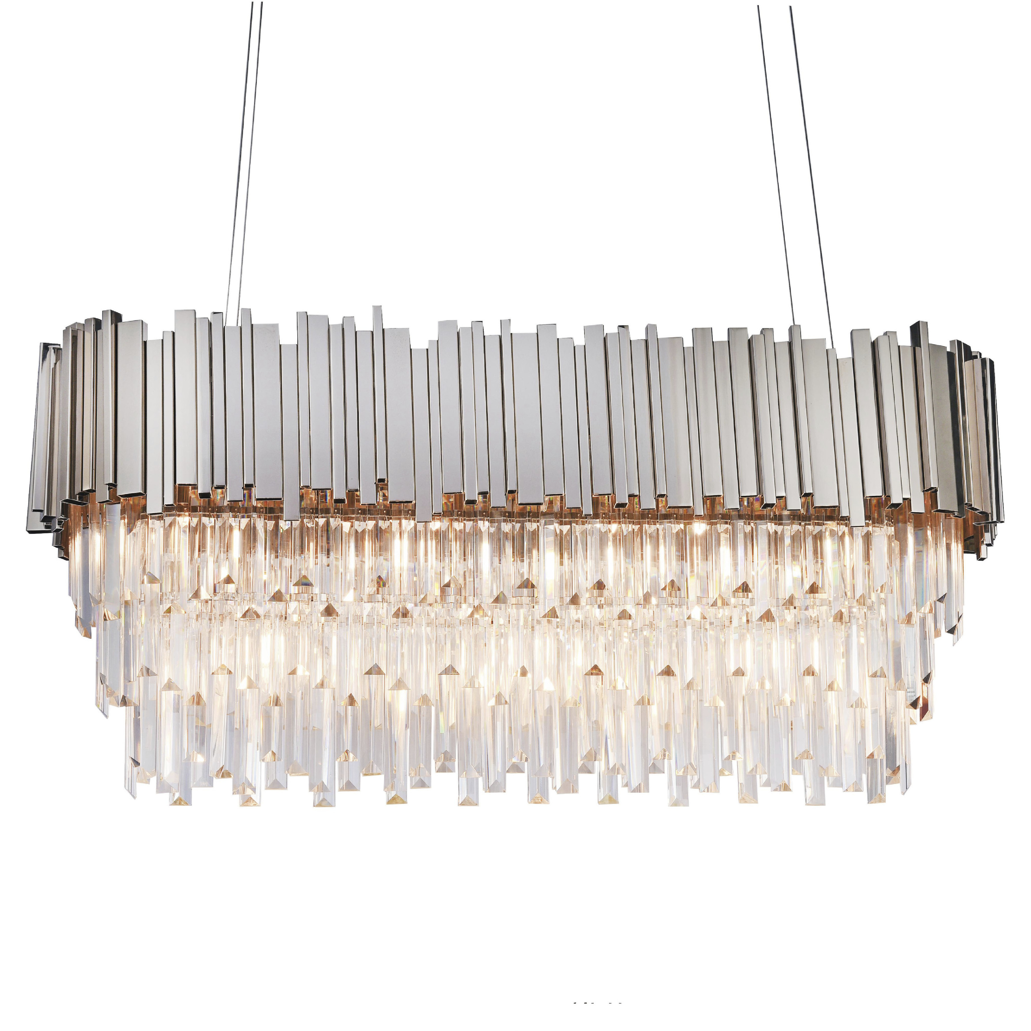 Canada 7 Light 11.8 inch Chrome Chandelier Ceiling Light