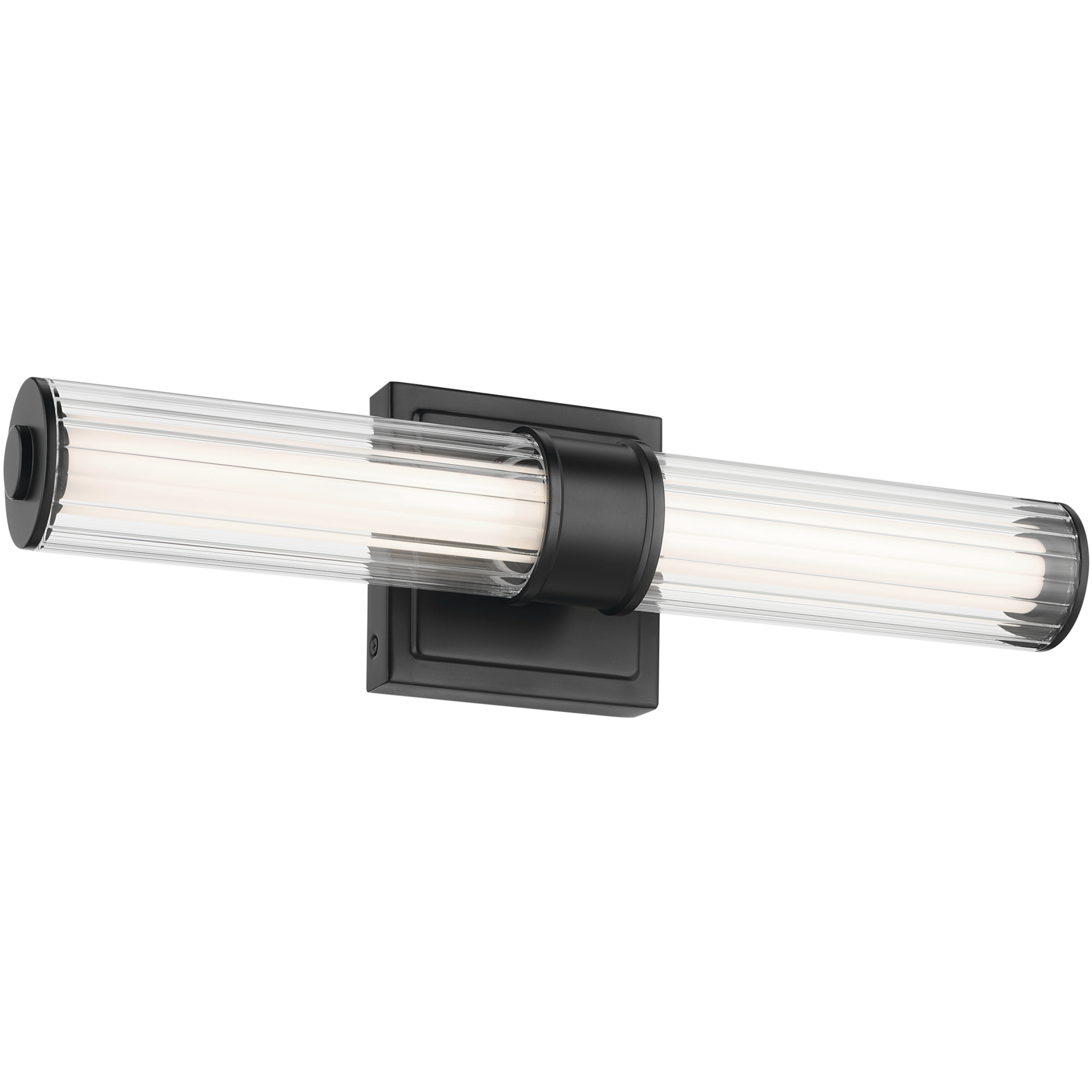Laurene LED 18.5 inch Black Linear Bath Bar Wall Light, Small