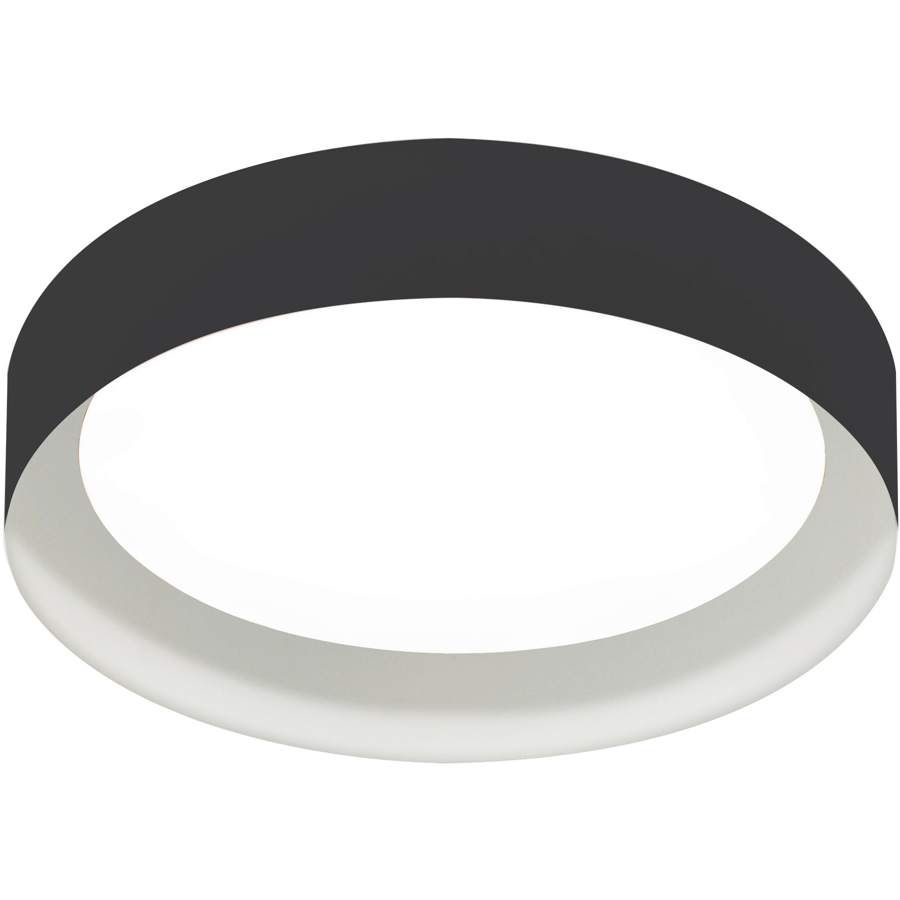 Reveal LED 16 inch Black Flush Mount Ceiling Light
