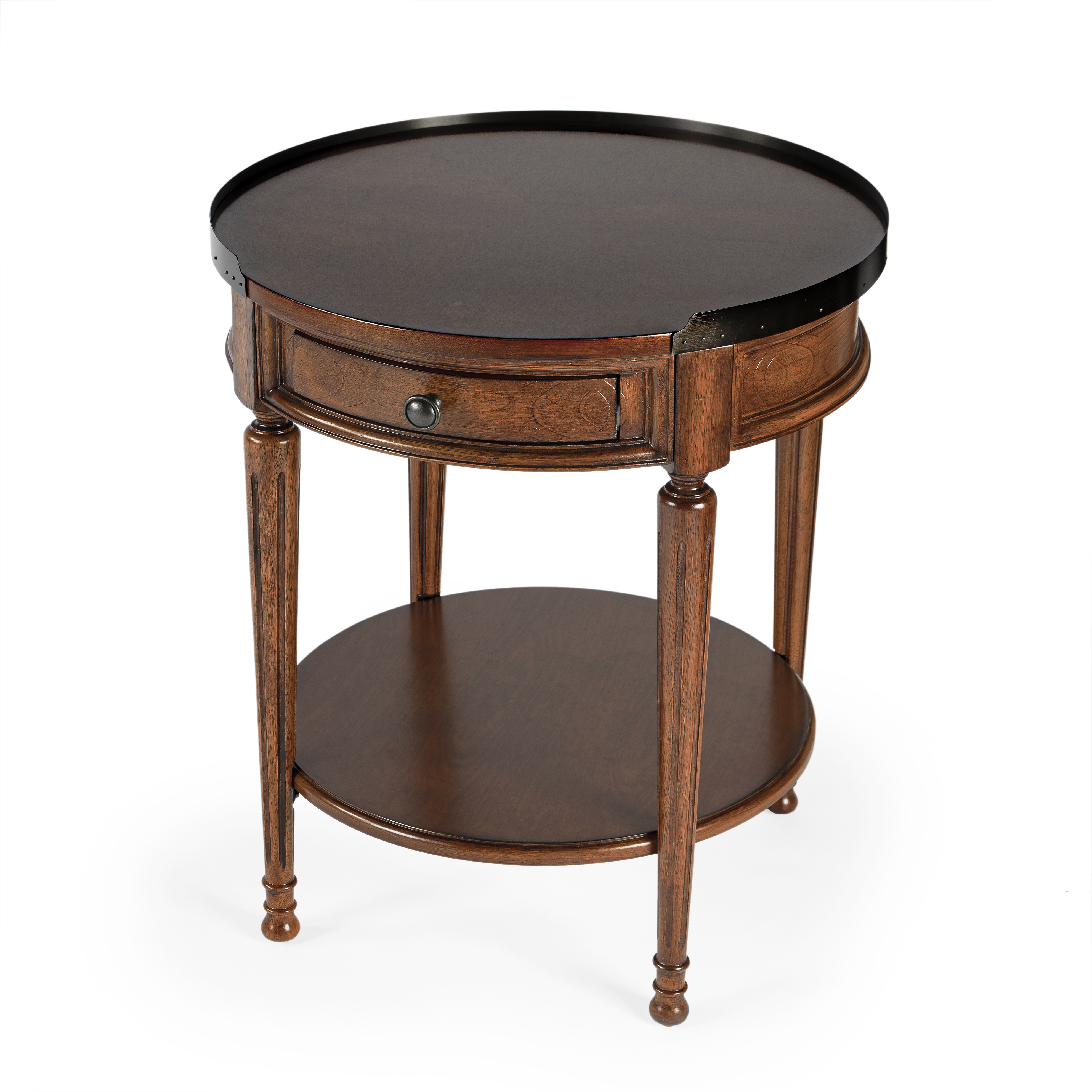 Masterpiece Sampson  26 X 22 inch Olive Ash Burl Accent Table