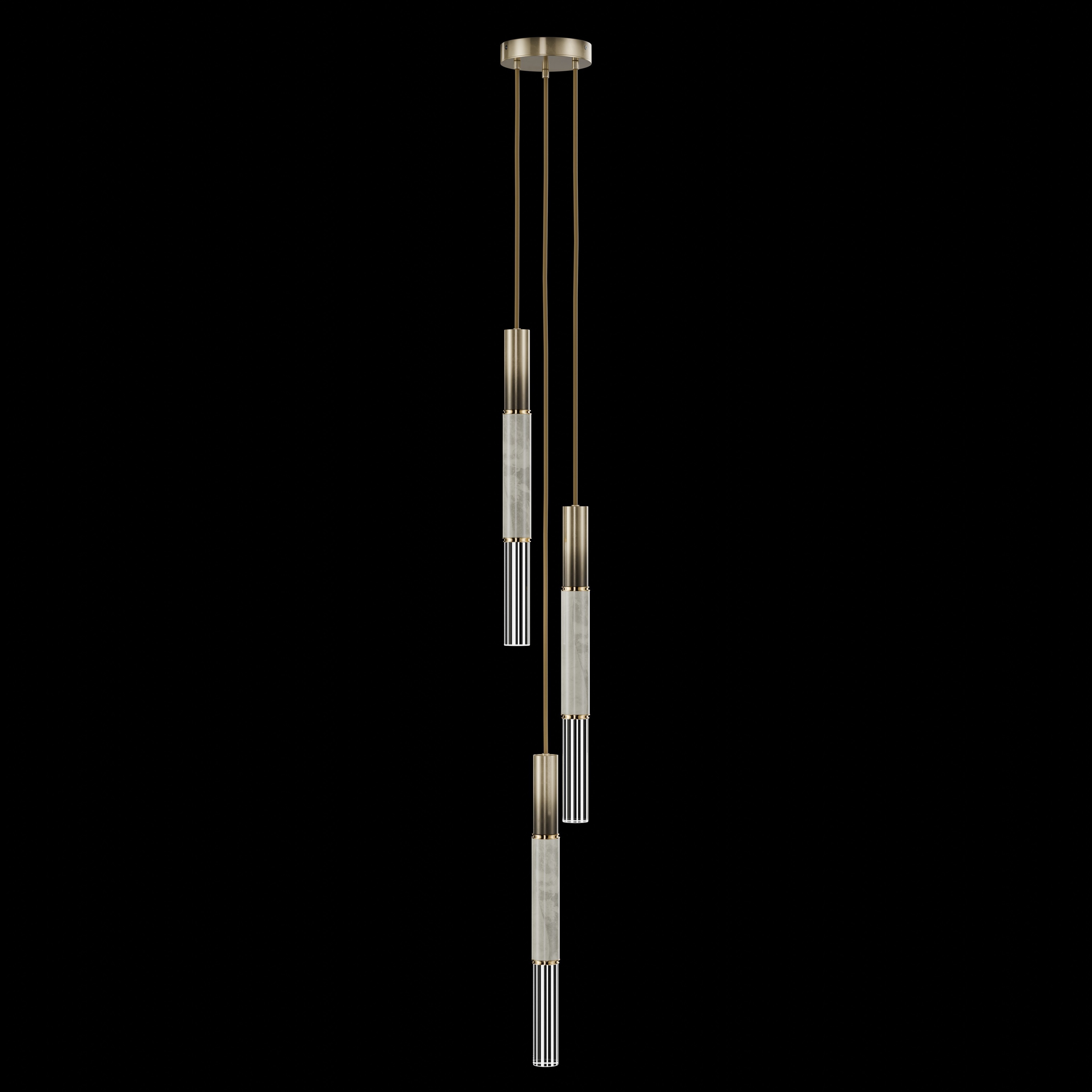 Antonia 3 Light 8.5 inch Bronze Pendant Ceiling Light